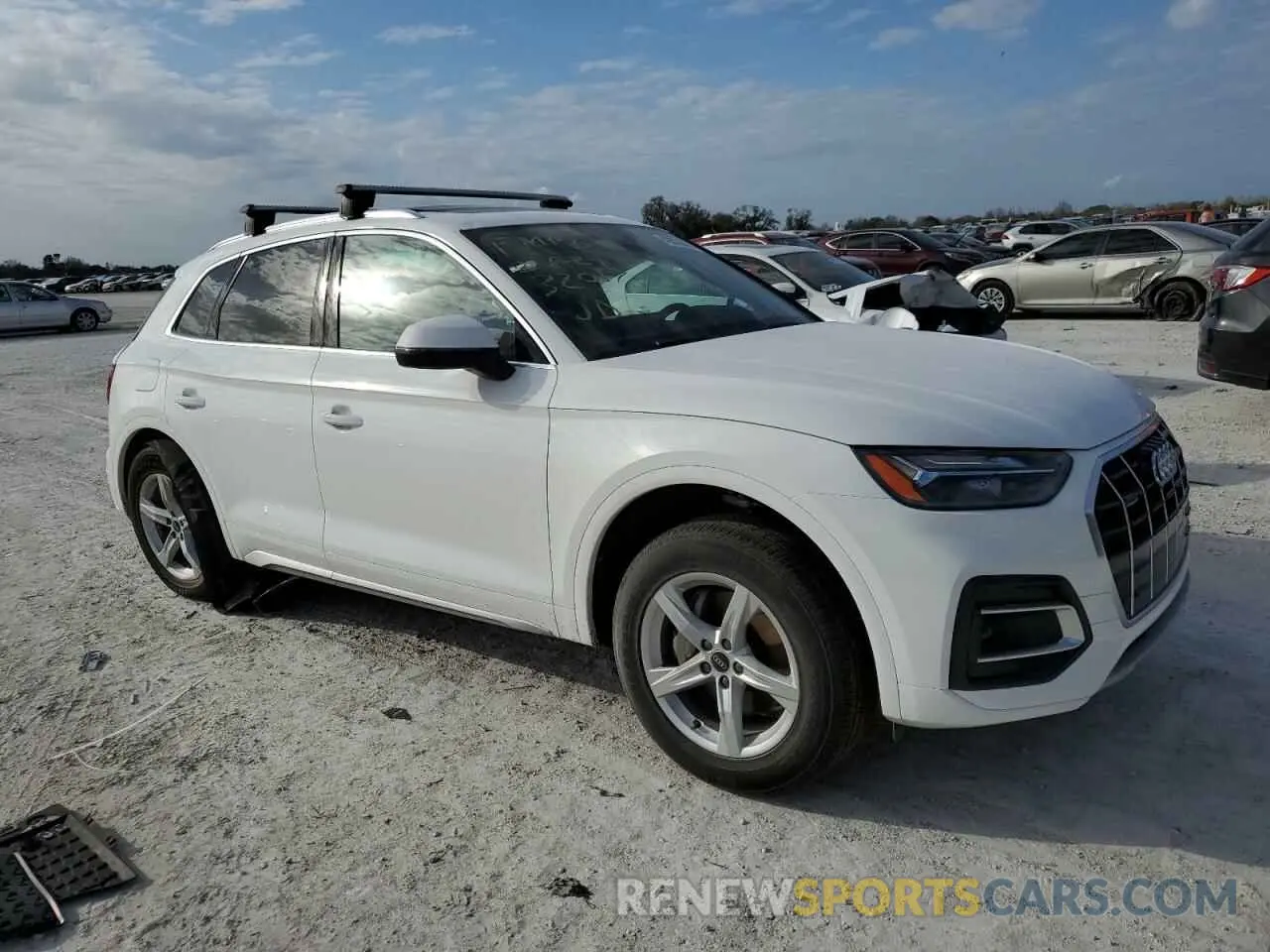 4 fotografías del automóvil dañado WA1ABAFY8P2002816 AUDI Q5 2023