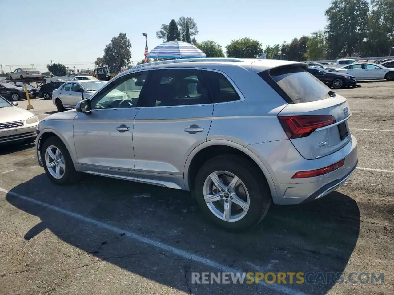 2 fotografías del automóvil dañado WA1ABAFY8P2108795 AUDI Q5 2023