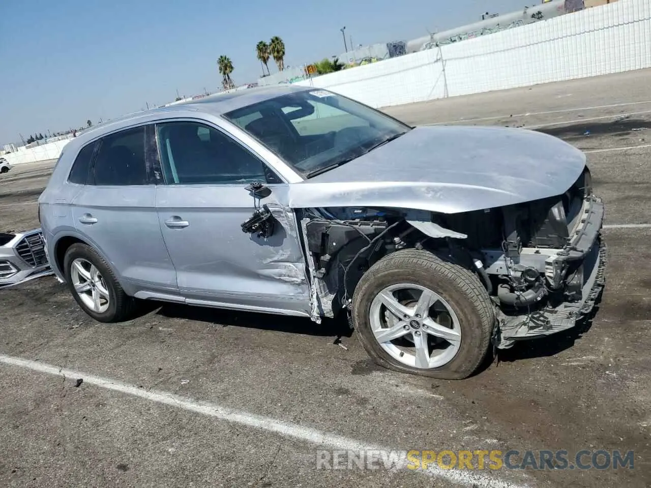 4 fotografías del automóvil dañado WA1ABAFY8P2108795 AUDI Q5 2023