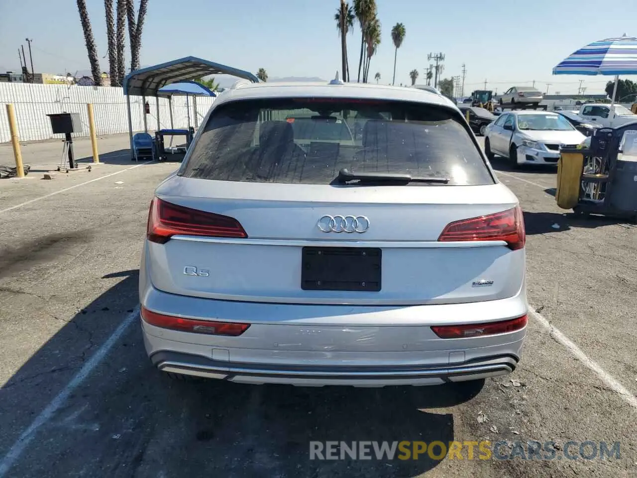 6 fotografías del automóvil dañado WA1ABAFY8P2108795 AUDI Q5 2023