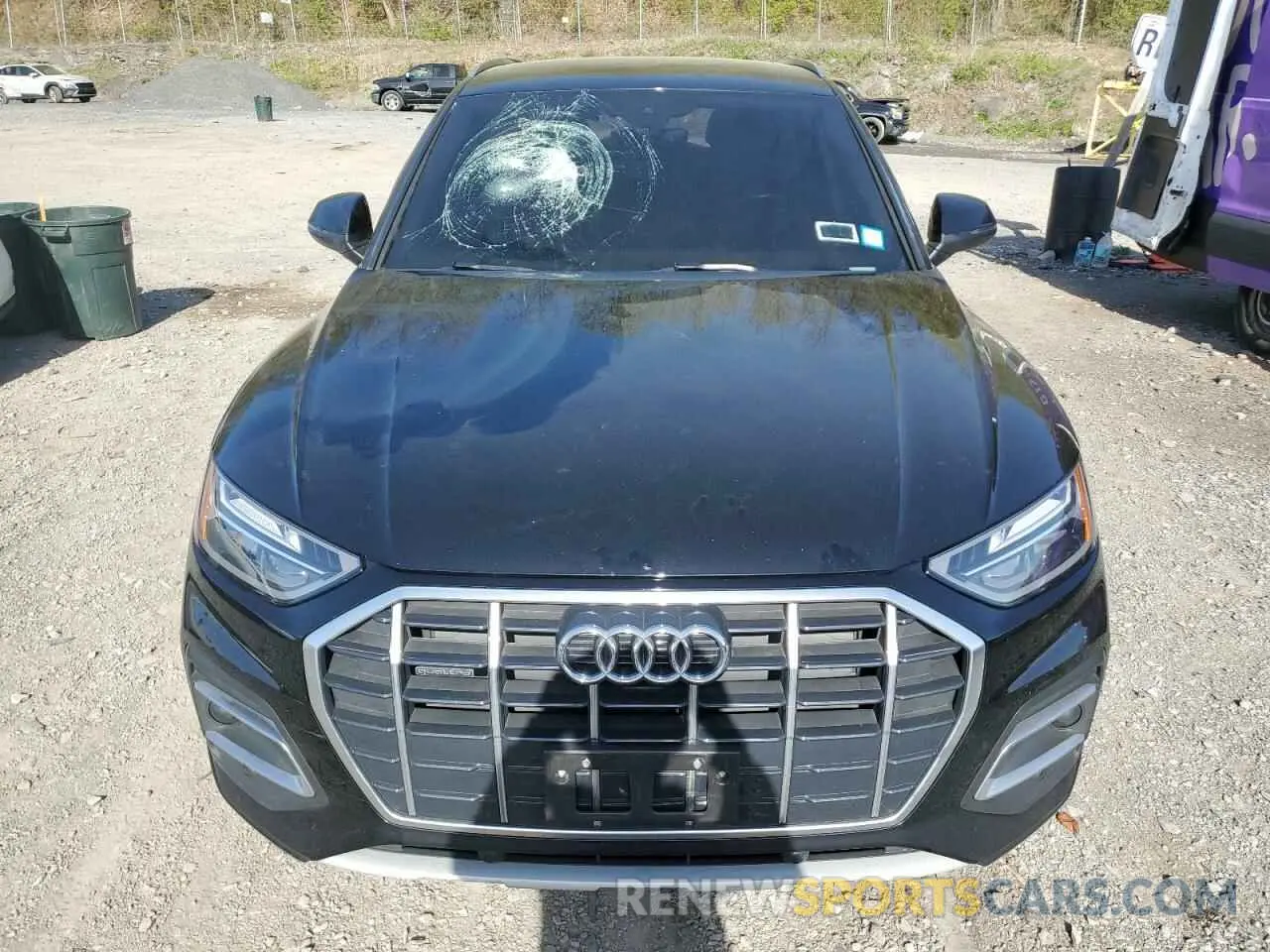 5 fotografías del automóvil dañado WA1ABAFY9P2039132 AUDI Q5 2023