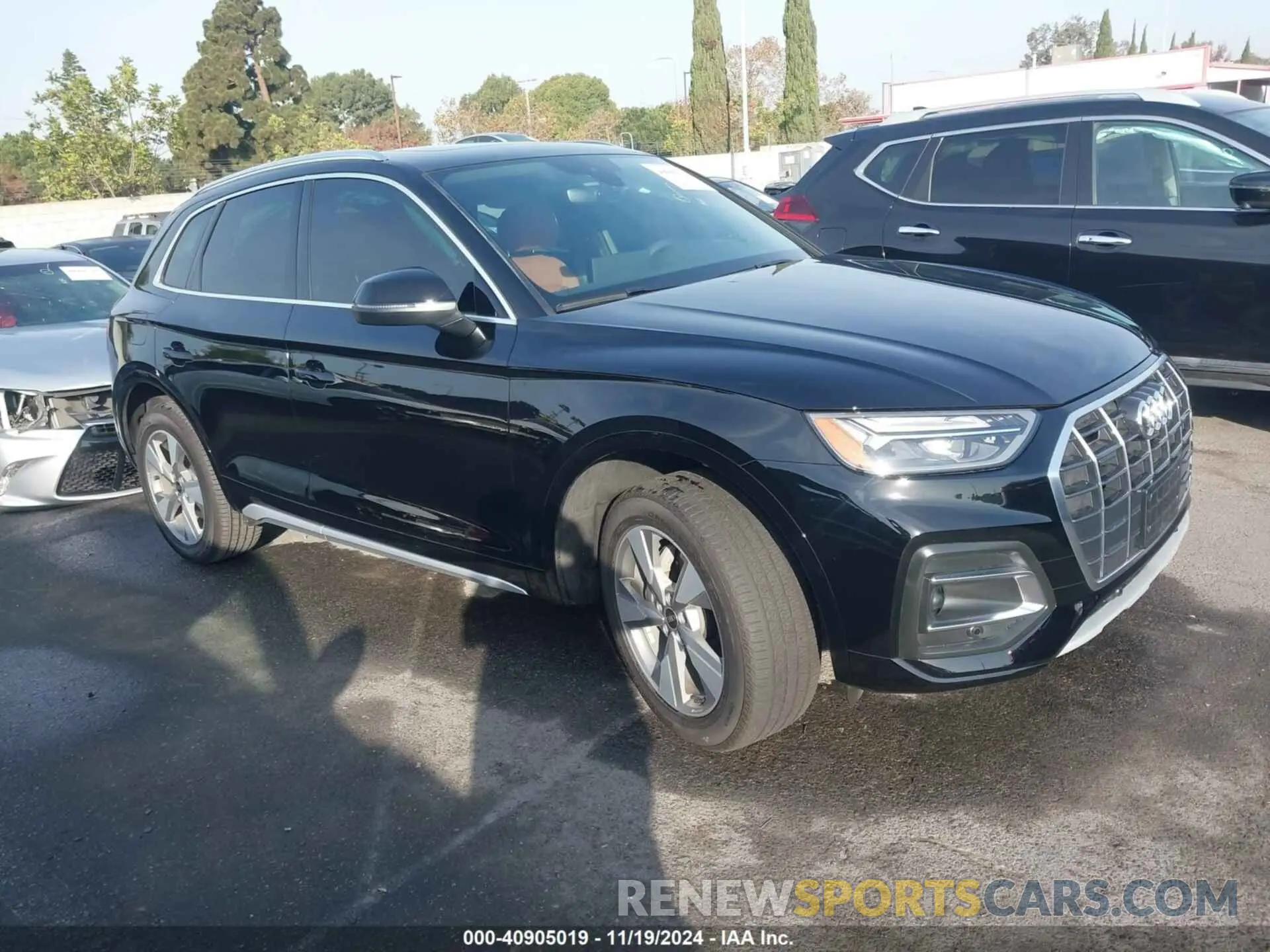 1 fotografías del automóvil dañado WA1ABAFYXP2157738 AUDI Q5 2023