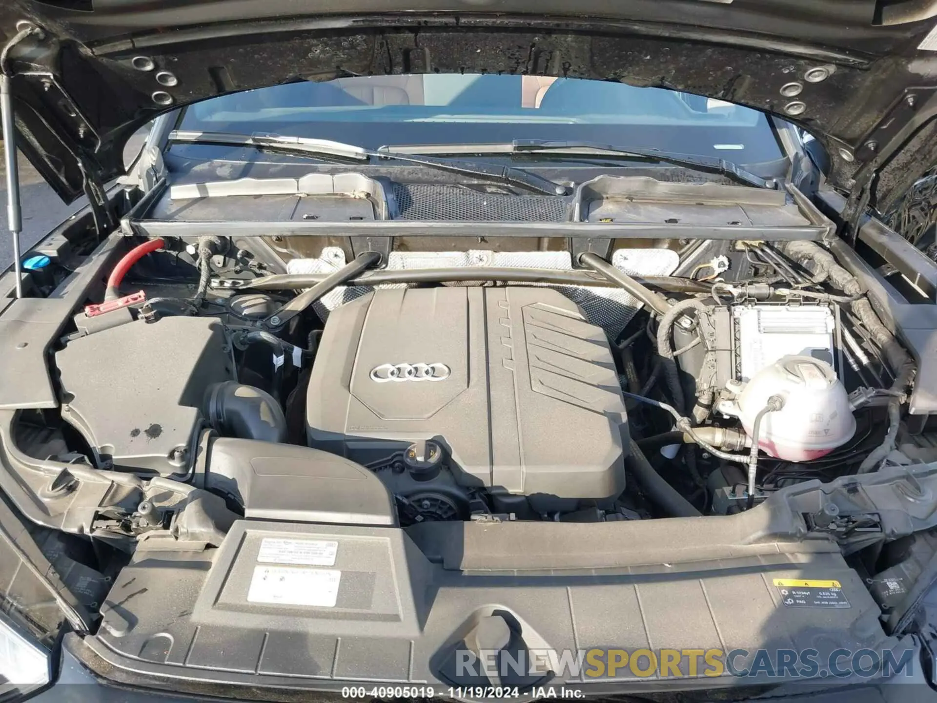10 fotografías del automóvil dañado WA1ABAFYXP2157738 AUDI Q5 2023