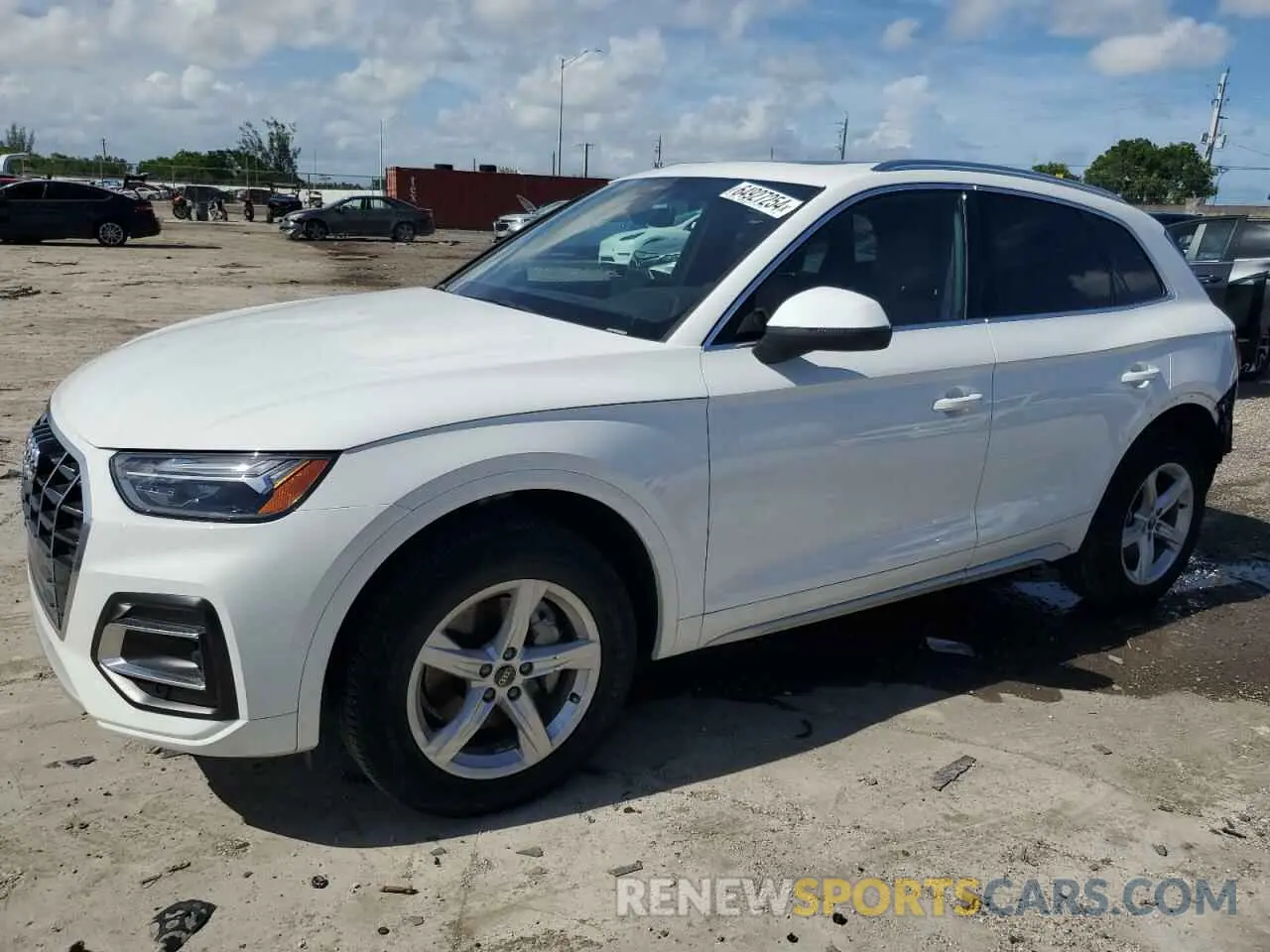 1 fotografías del automóvil dañado WA1ABAFYXP2190464 AUDI Q5 2023