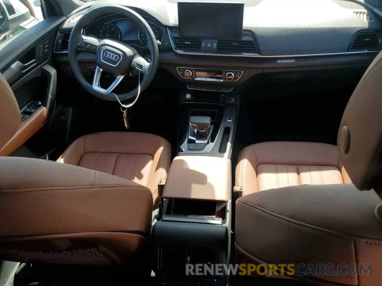 8 fotografías del automóvil dañado WA1ABAFYXP2190464 AUDI Q5 2023
