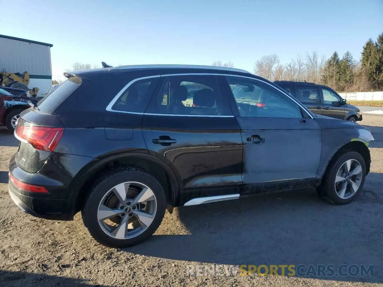 3 fotografías del automóvil dañado WA1BBAFY0P2058480 AUDI Q5 2023