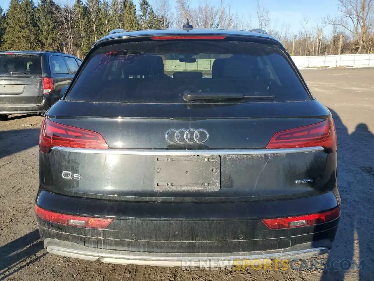 6 fotografías del automóvil dañado WA1BBAFY0P2058480 AUDI Q5 2023