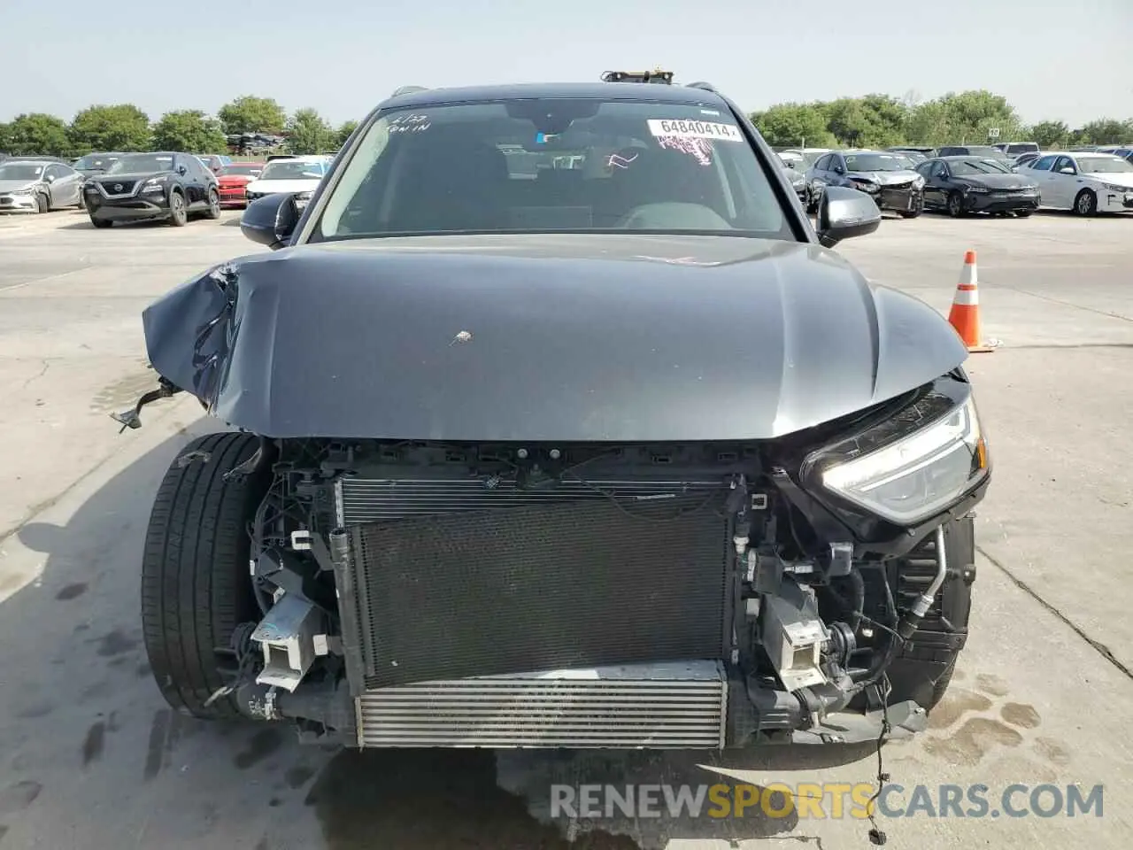5 fotografías del automóvil dañado WA1BBAFY6P2130542 AUDI Q5 2023