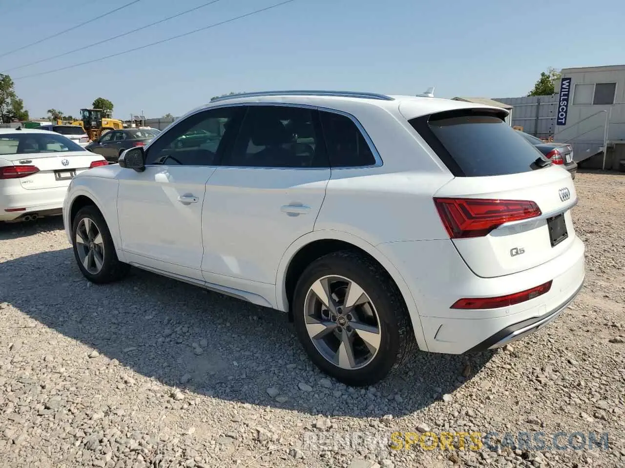 2 fotografías del automóvil dañado WA1BBAFY7P2004304 AUDI Q5 2023