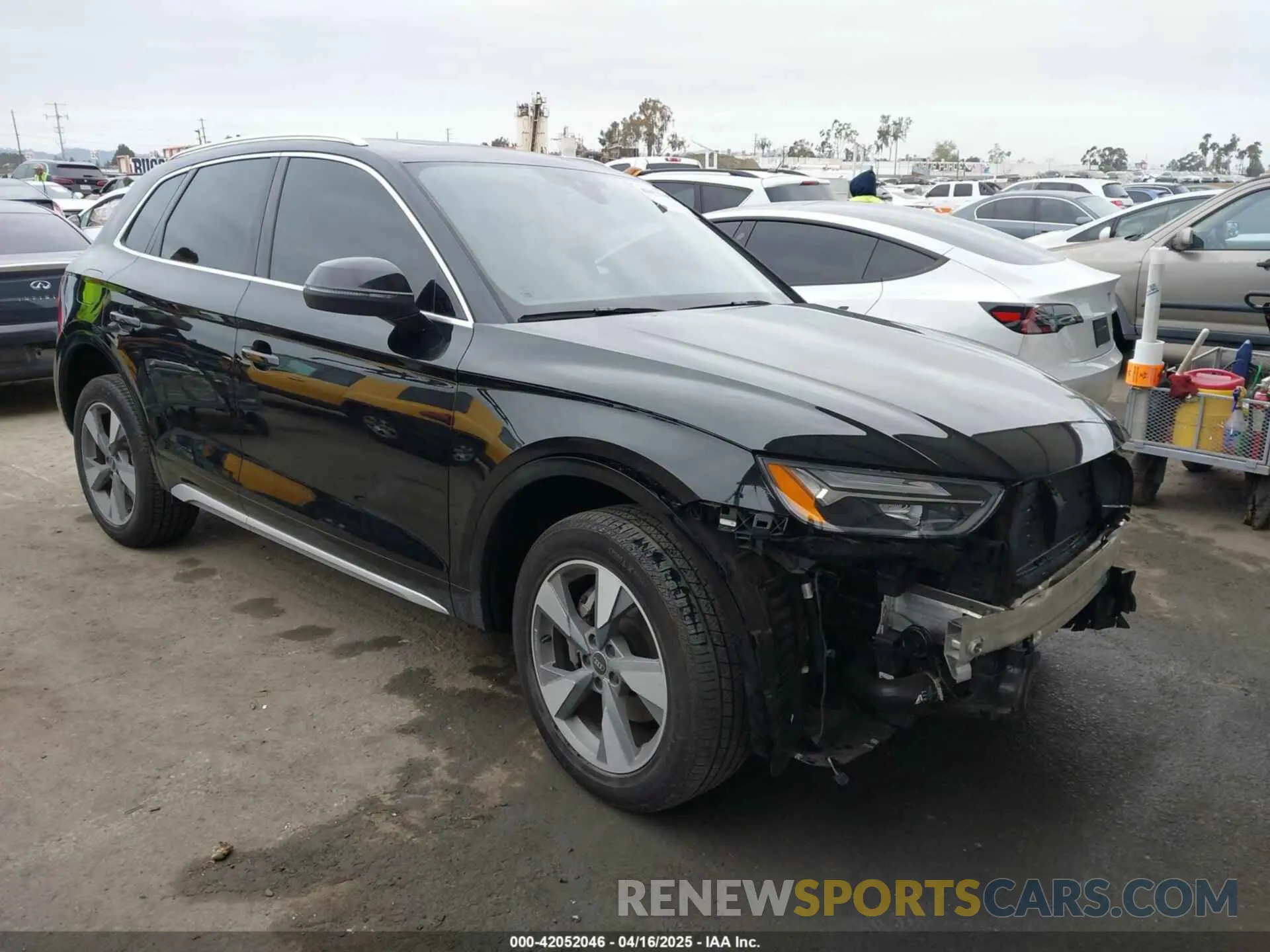 1 fotografías del automóvil dañado WA1BBAFY7P2187588 AUDI Q5 2023