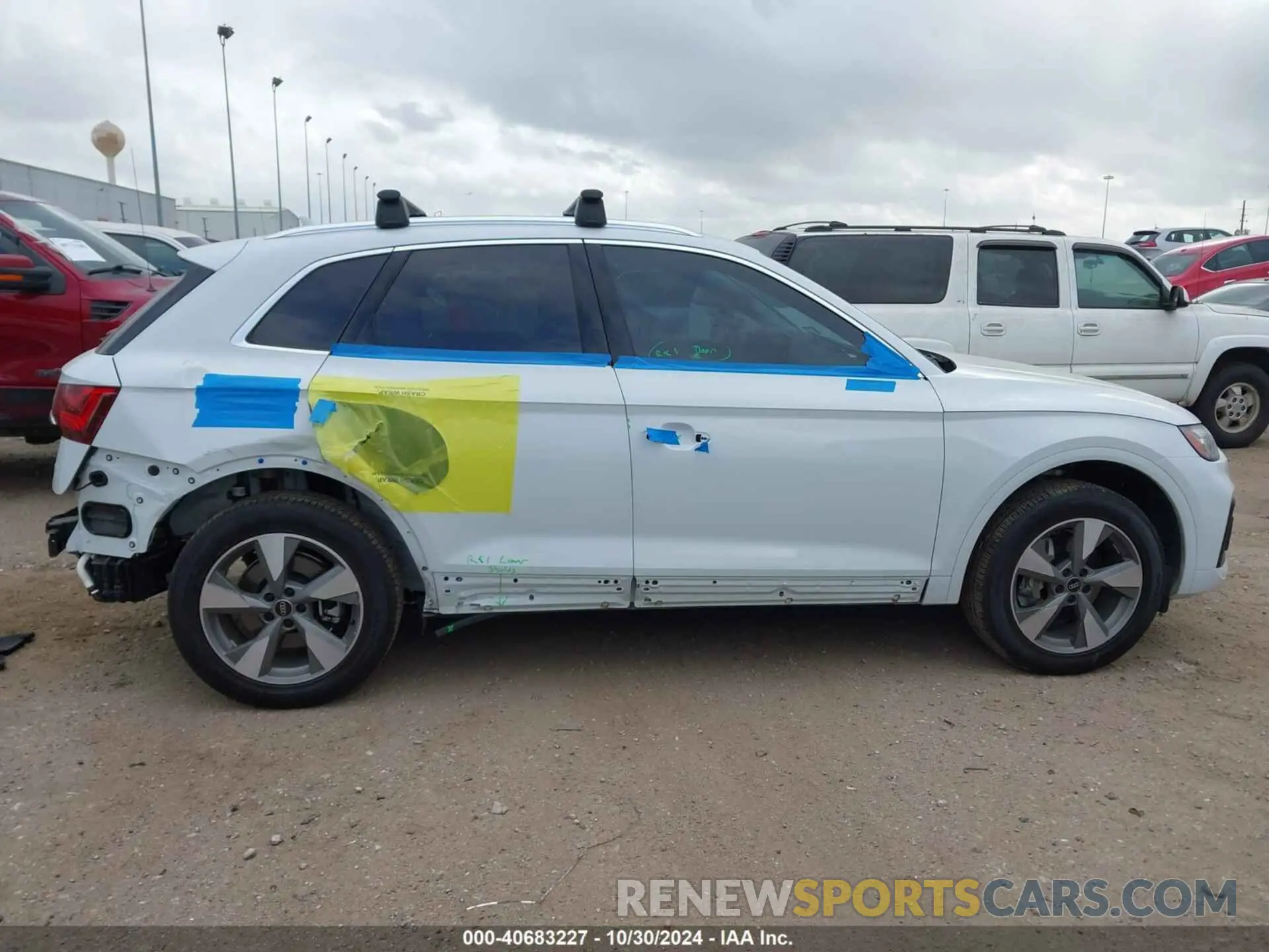 14 fotografías del automóvil dañado WA1BBAFY8P2166619 AUDI Q5 2023