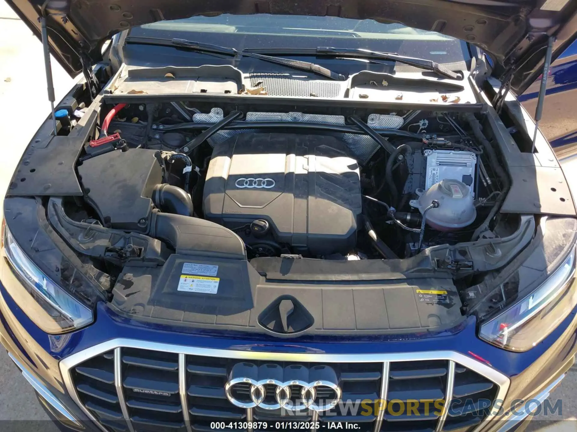 10 fotografías del automóvil dañado WA1BBAFYXP2195975 AUDI Q5 2023