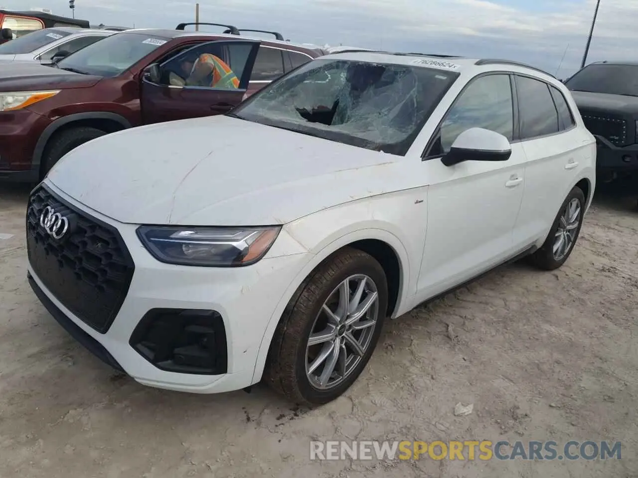 1 fotografías del automóvil dañado WA1E2AFY4P2148552 AUDI Q5 2023