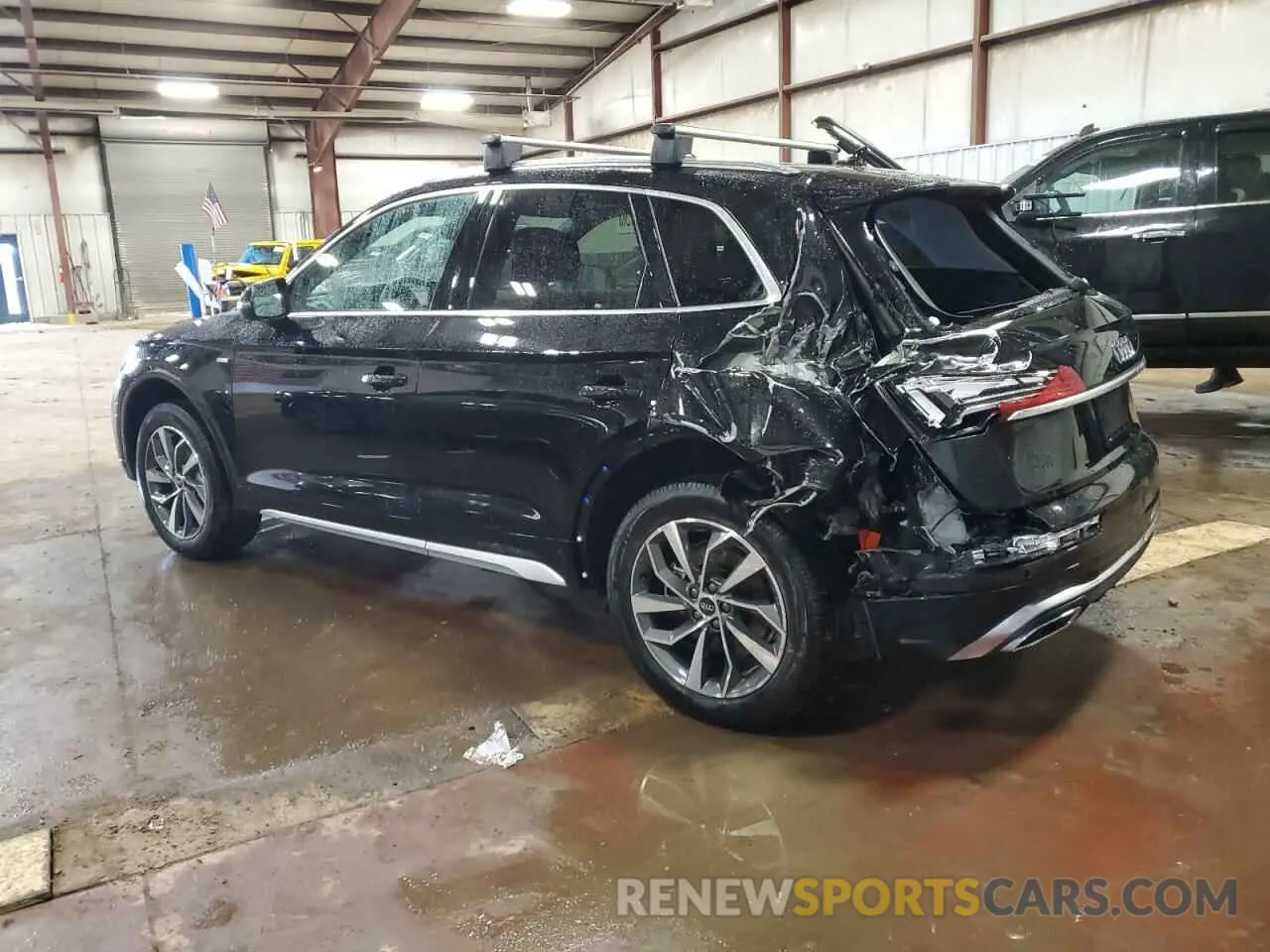 2 fotografías del automóvil dañado WA1EAAFY0P2012471 AUDI Q5 2023