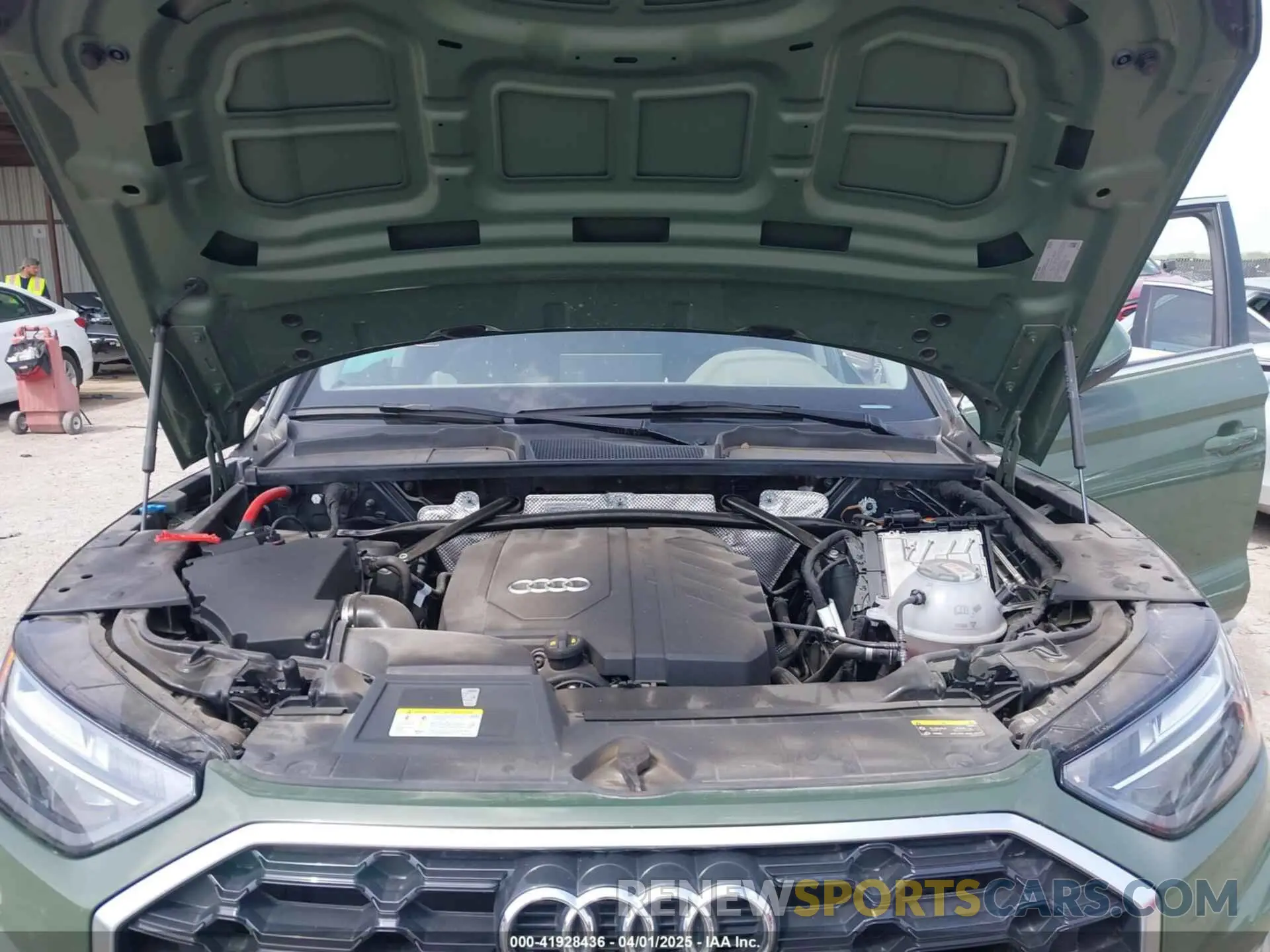 10 fotografías del automóvil dañado WA1EAAFY0P2055143 AUDI Q5 2023