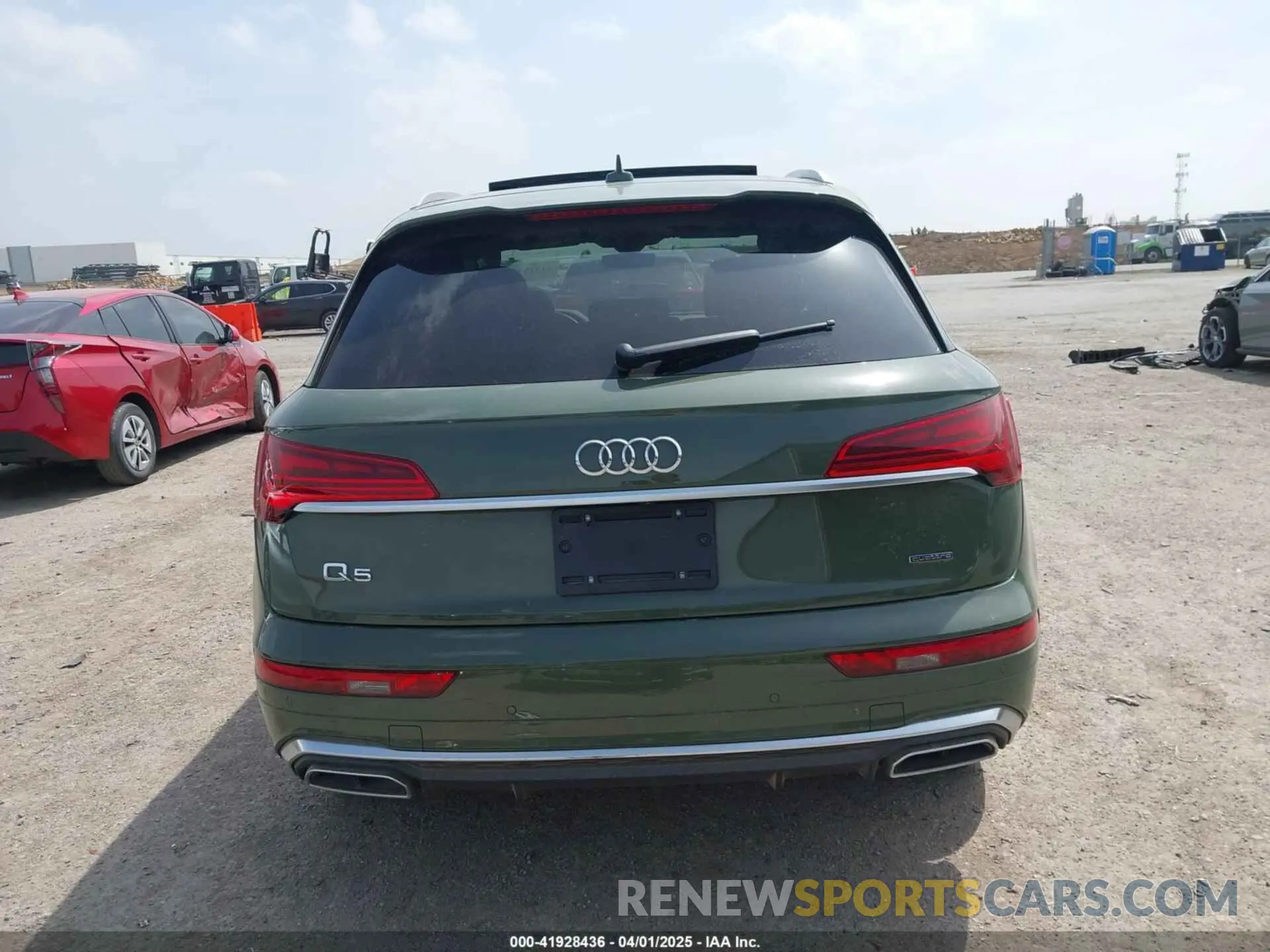 16 fotografías del automóvil dañado WA1EAAFY0P2055143 AUDI Q5 2023