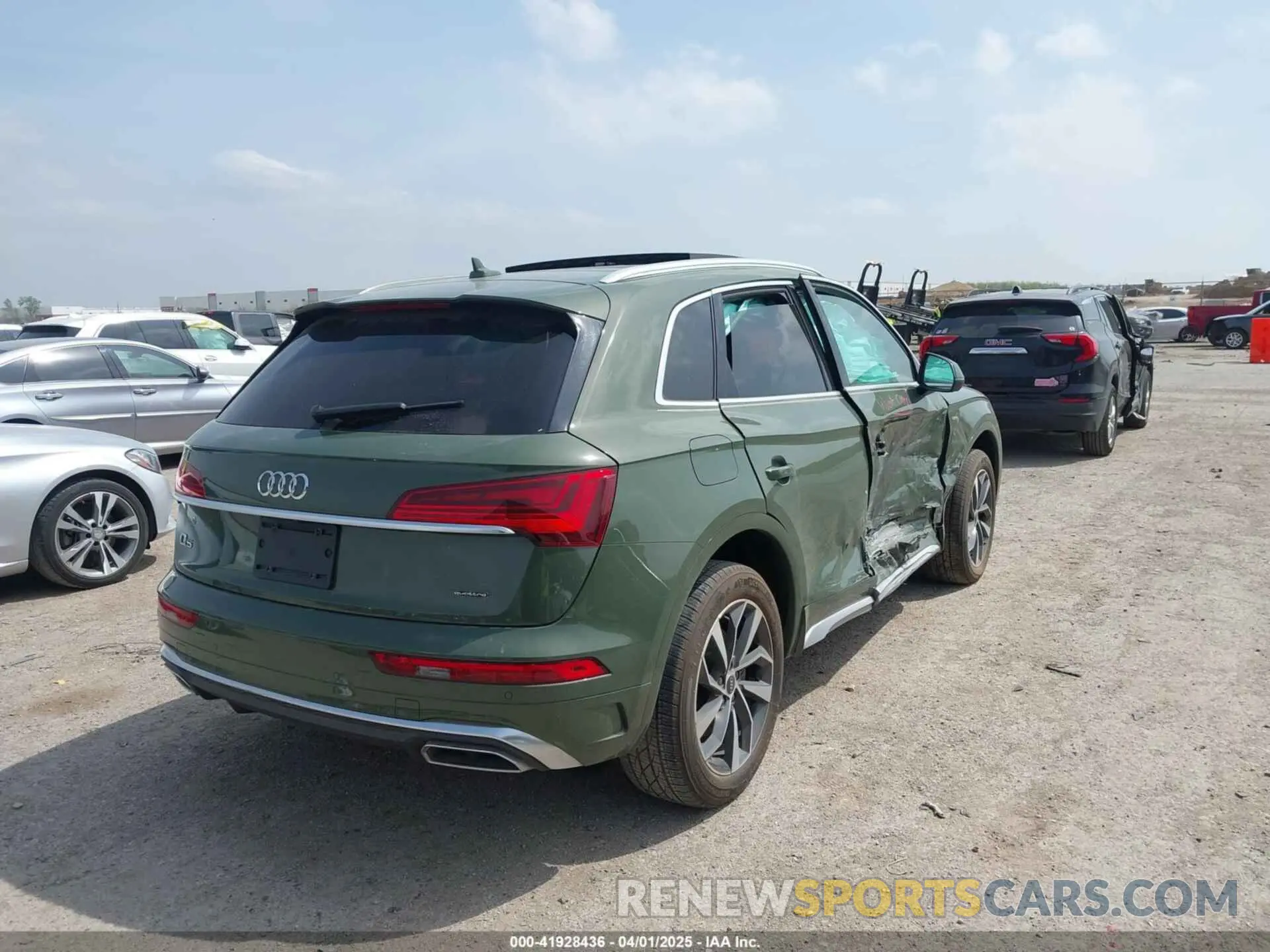 4 fotografías del automóvil dañado WA1EAAFY0P2055143 AUDI Q5 2023