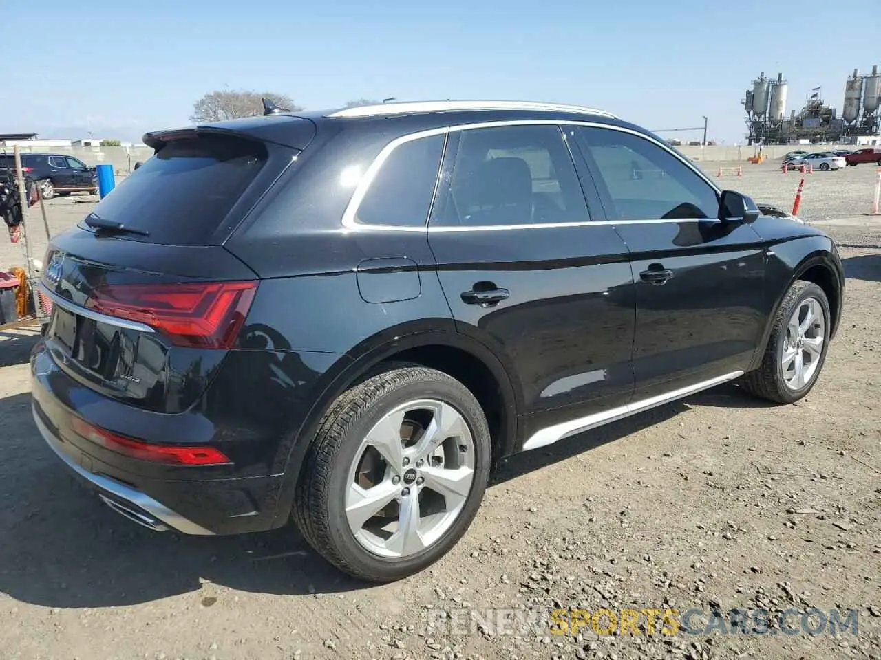 3 fotografías del automóvil dañado WA1EAAFY0P2055403 AUDI Q5 2023