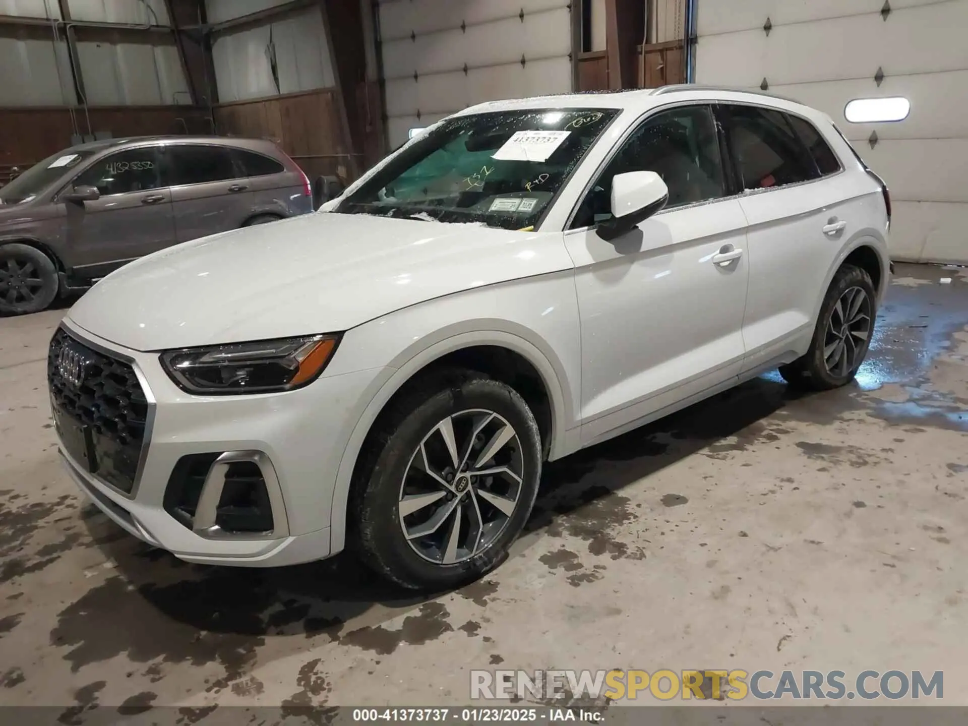 2 fotografías del automóvil dañado WA1EAAFY0P2070886 AUDI Q5 2023