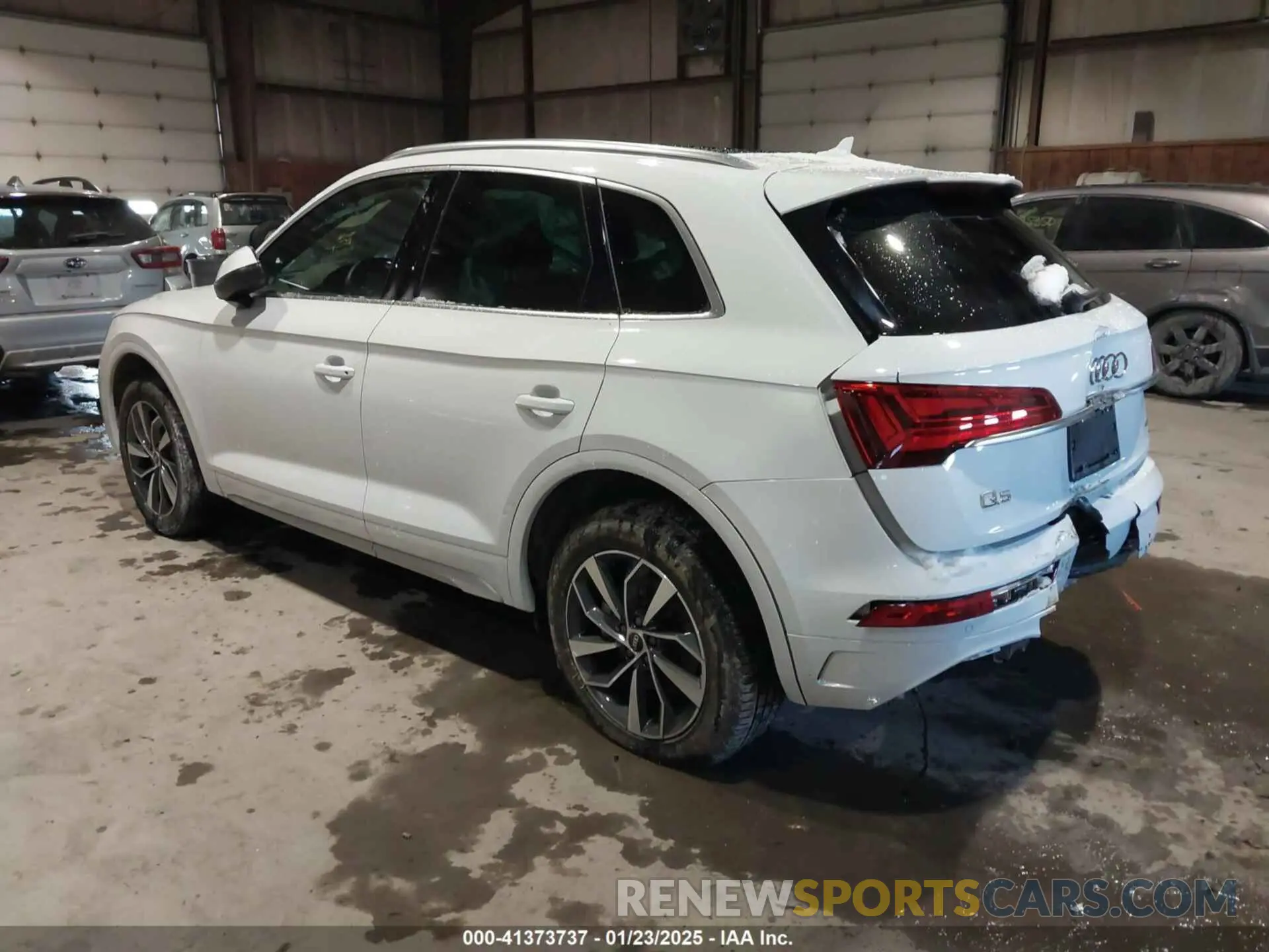 3 fotografías del automóvil dañado WA1EAAFY0P2070886 AUDI Q5 2023