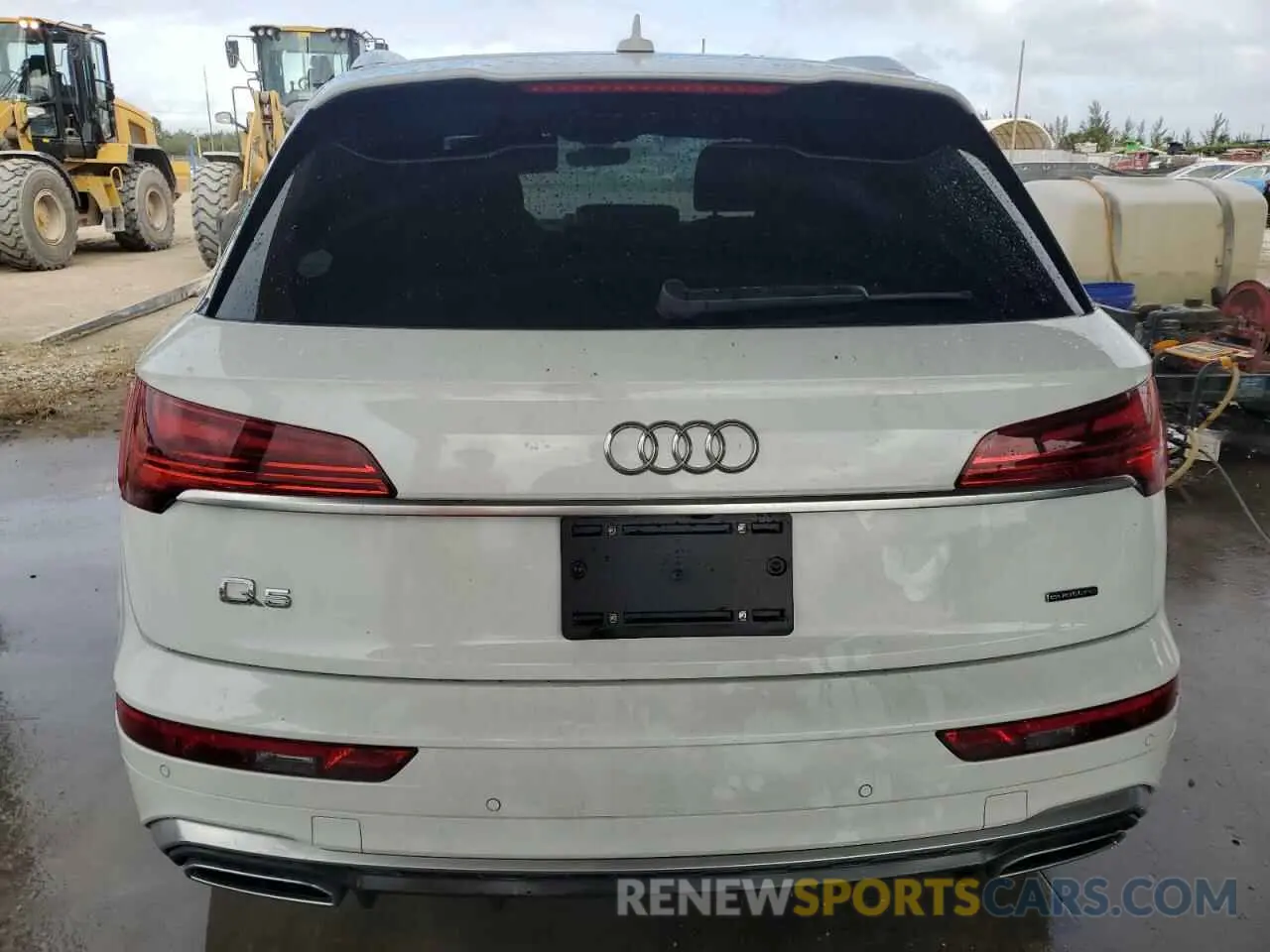 6 fotografías del automóvil dañado WA1EAAFY0P2162466 AUDI Q5 2023