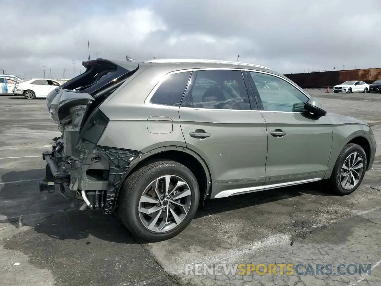 3 fotografías del automóvil dañado WA1EAAFY1P2015539 AUDI Q5 2023