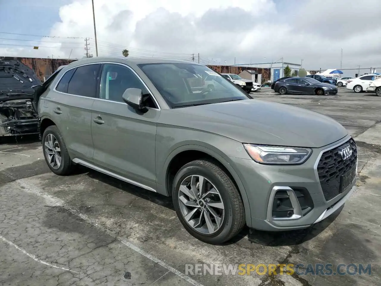 4 fotografías del automóvil dañado WA1EAAFY1P2015539 AUDI Q5 2023