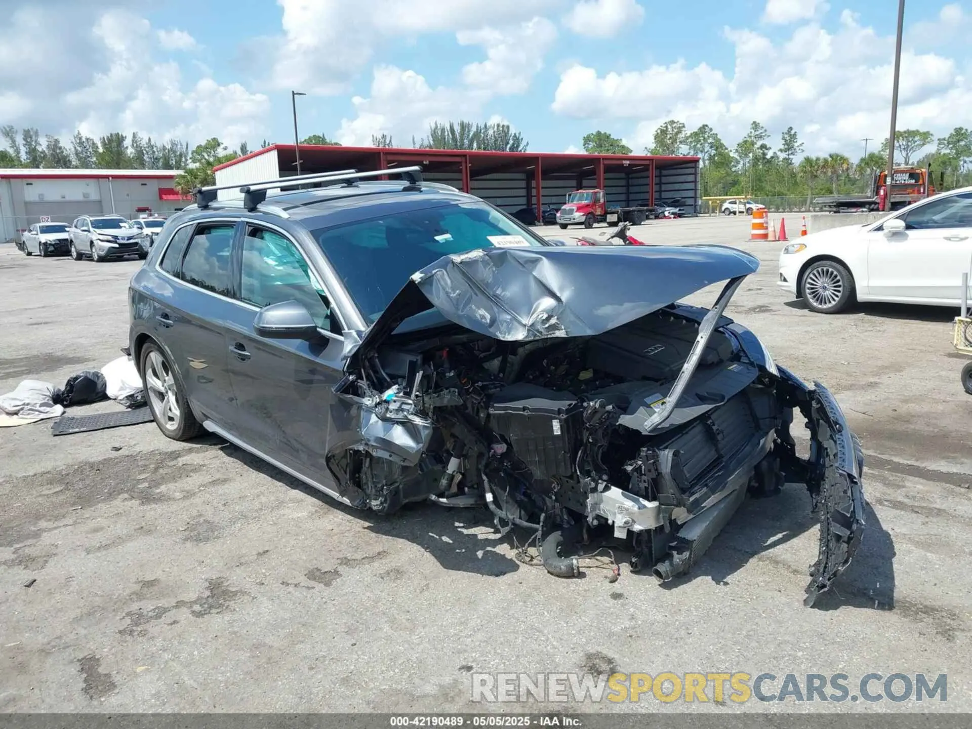 1 fotografías del automóvil dañado WA1EAAFY1P2088376 AUDI Q5 2023