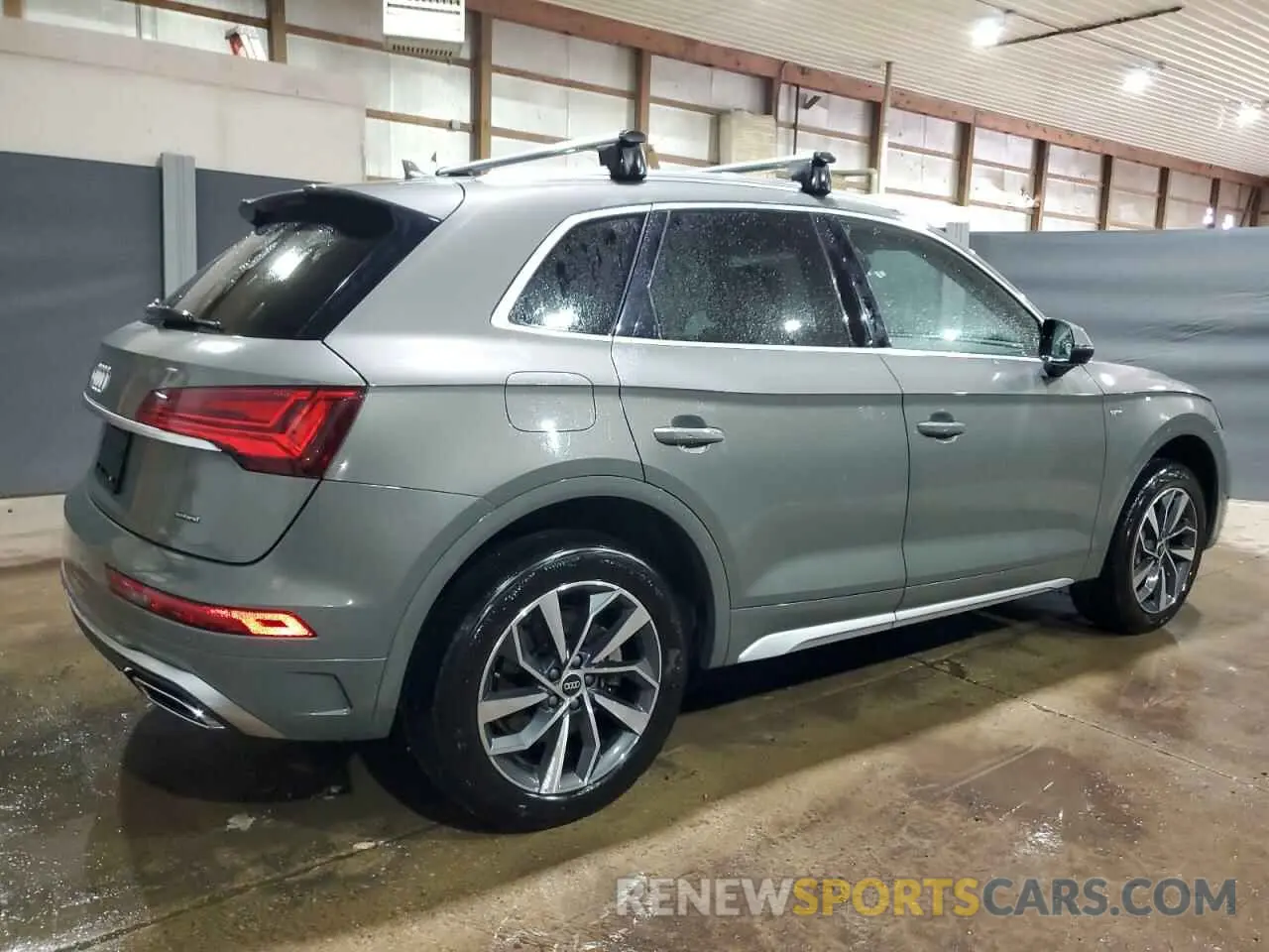 3 fotografías del automóvil dañado WA1EAAFY1P2101014 AUDI Q5 2023