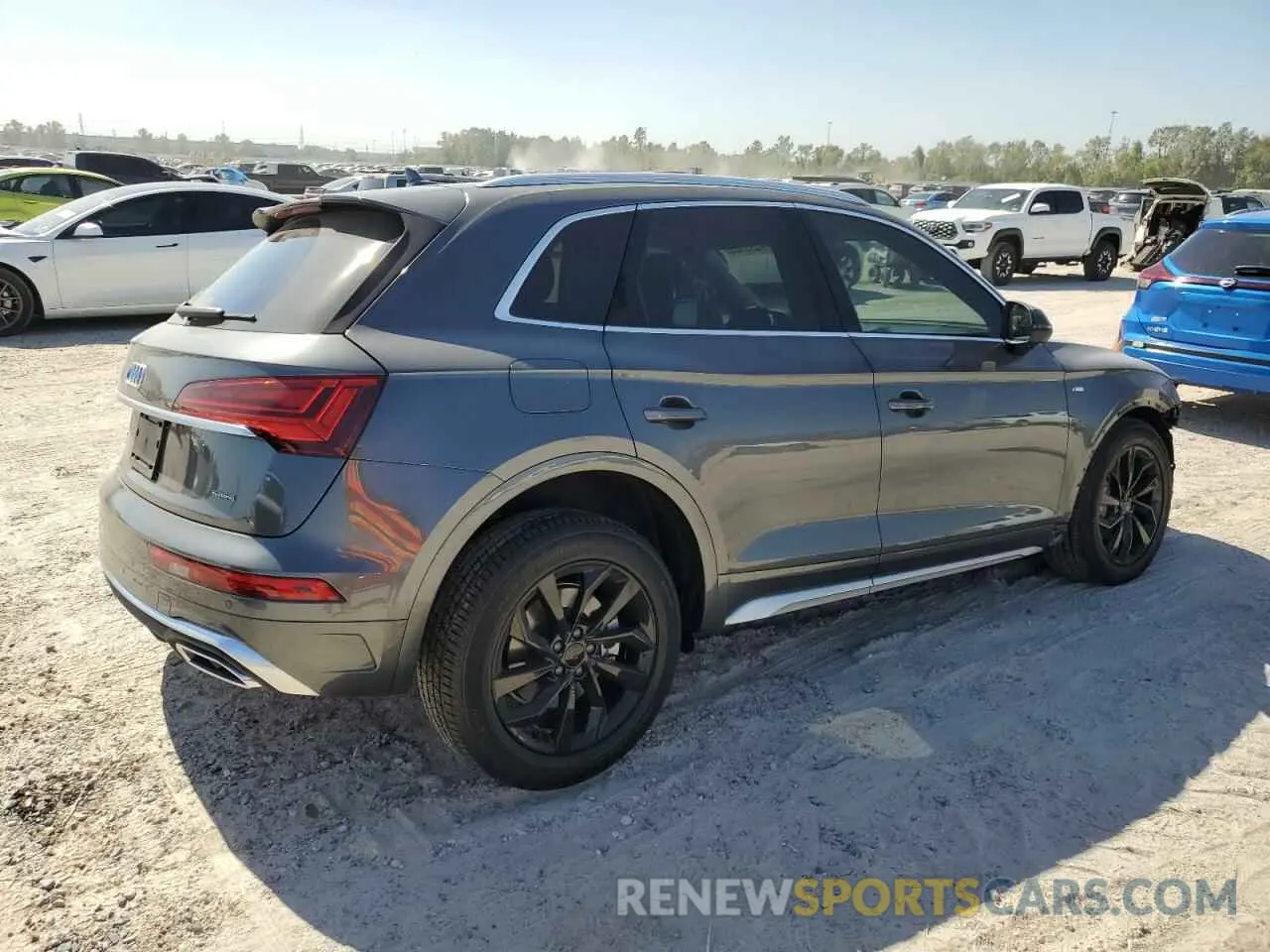 3 fotografías del automóvil dañado WA1EAAFY1P2142873 AUDI Q5 2023