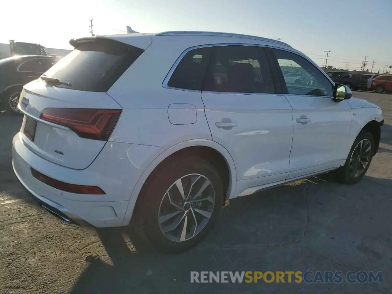 3 fotografías del automóvil dañado WA1EAAFY1P2147555 AUDI Q5 2023