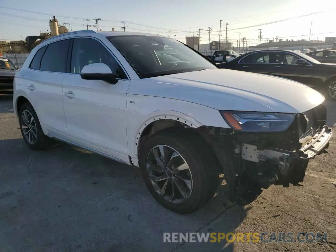 4 fotografías del automóvil dañado WA1EAAFY1P2147555 AUDI Q5 2023