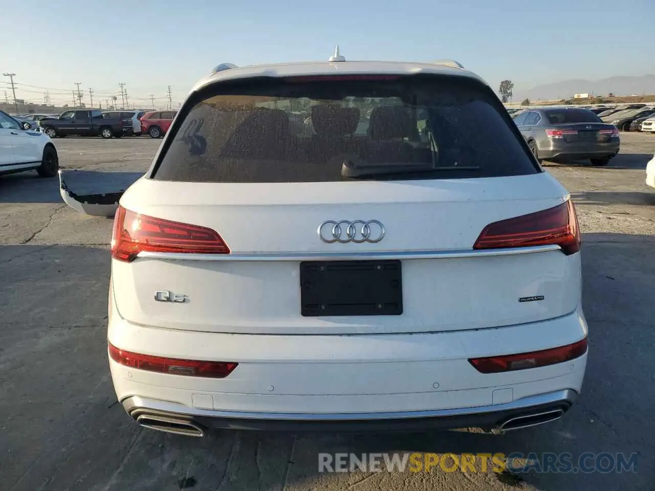 6 fotografías del automóvil dañado WA1EAAFY1P2147555 AUDI Q5 2023