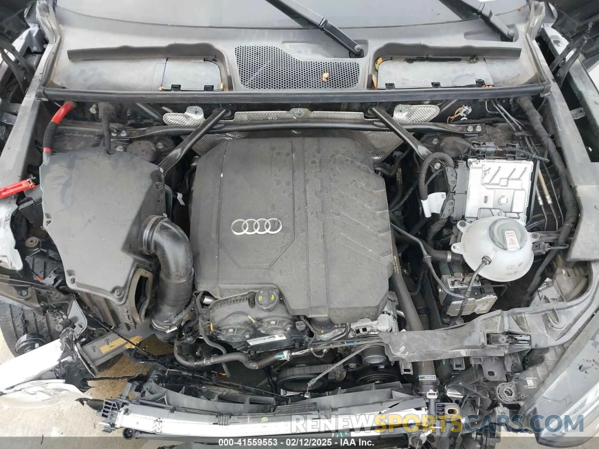 10 fotografías del automóvil dañado WA1EAAFY2P2019020 AUDI Q5 2023