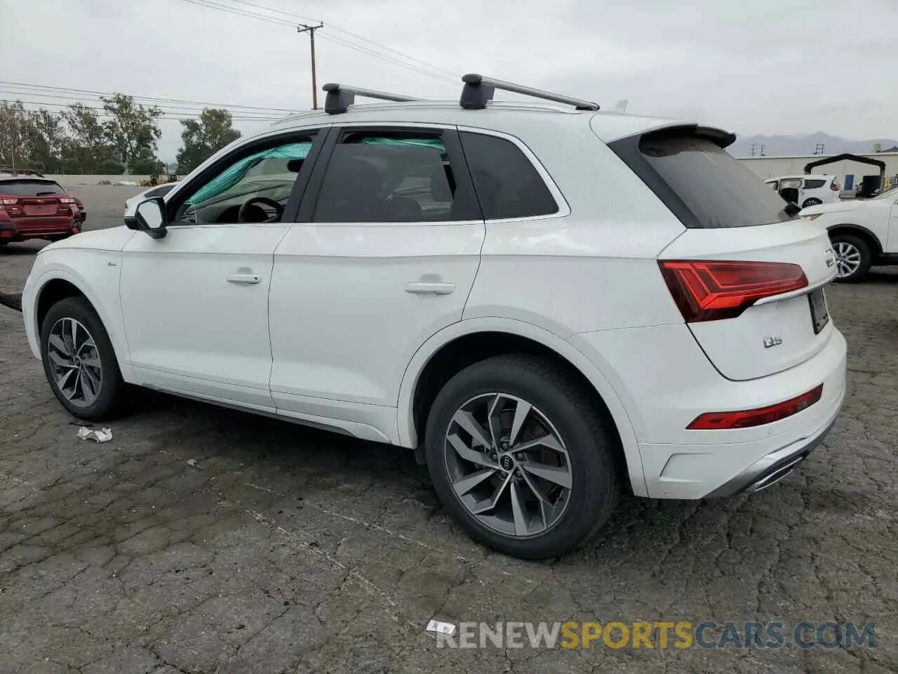 2 fotografías del automóvil dañado WA1EAAFY2P2060456 AUDI Q5 2023