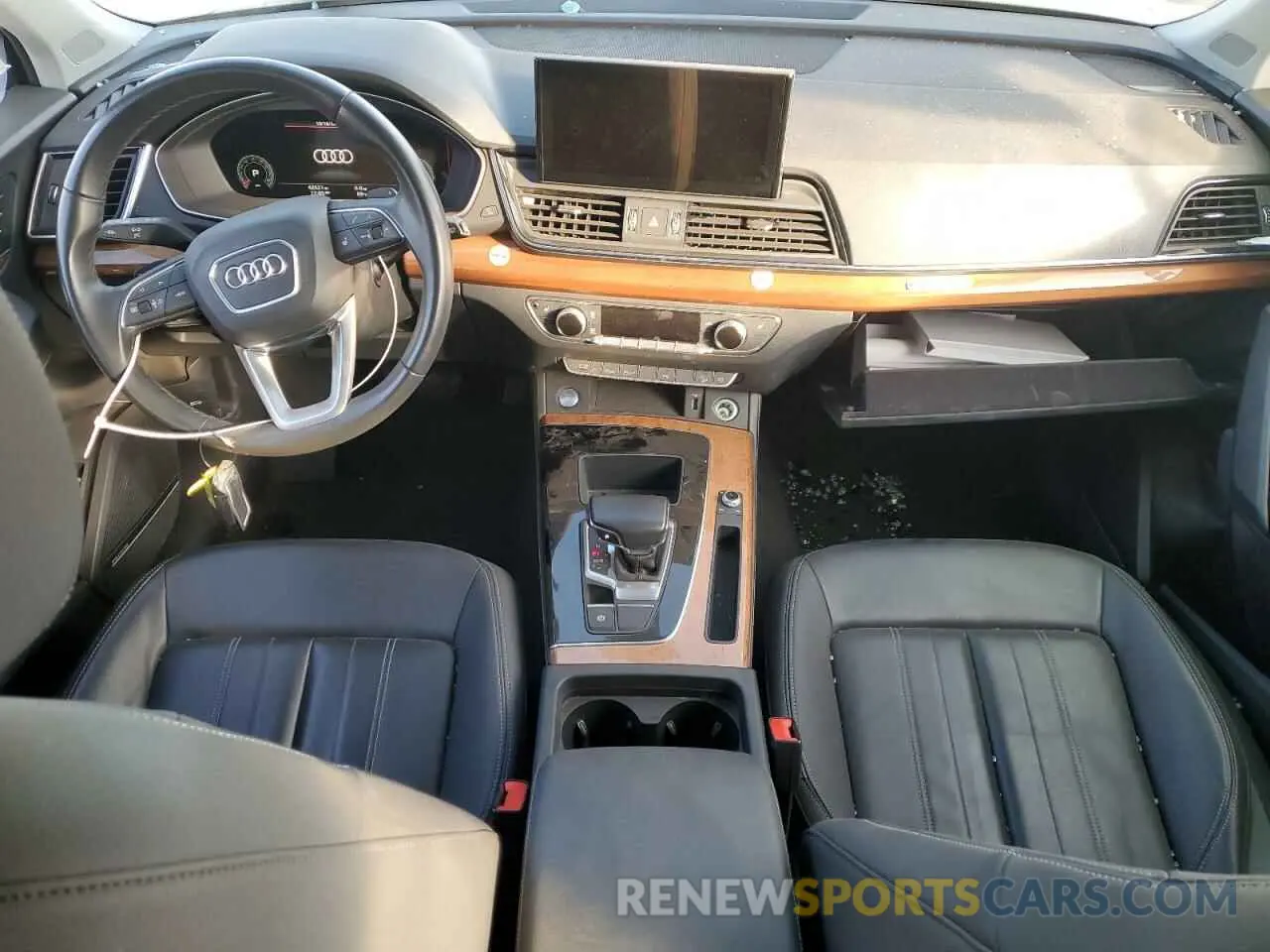 8 fotografías del automóvil dañado WA1EAAFY2P2060456 AUDI Q5 2023