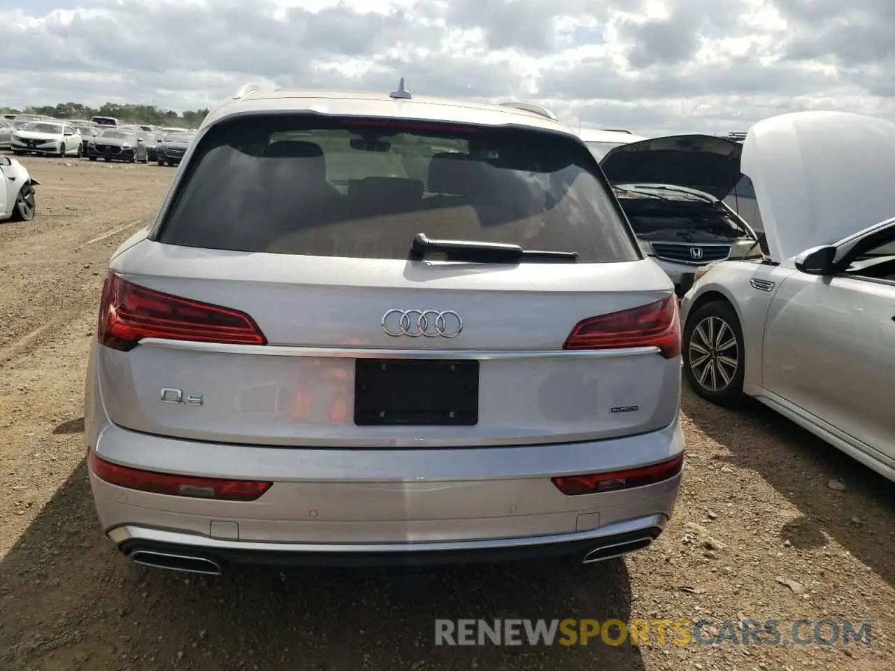 6 fotografías del automóvil dañado WA1EAAFY2P2075880 AUDI Q5 2023