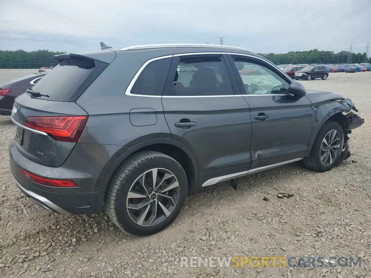 3 fotografías del automóvil dañado WA1EAAFY2P2124768 AUDI Q5 2023
