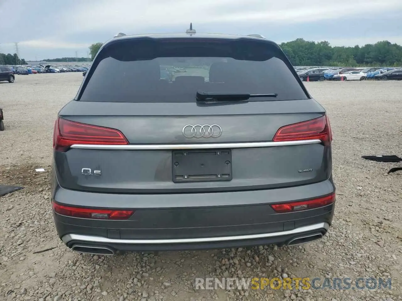 6 fotografías del automóvil dañado WA1EAAFY2P2124768 AUDI Q5 2023