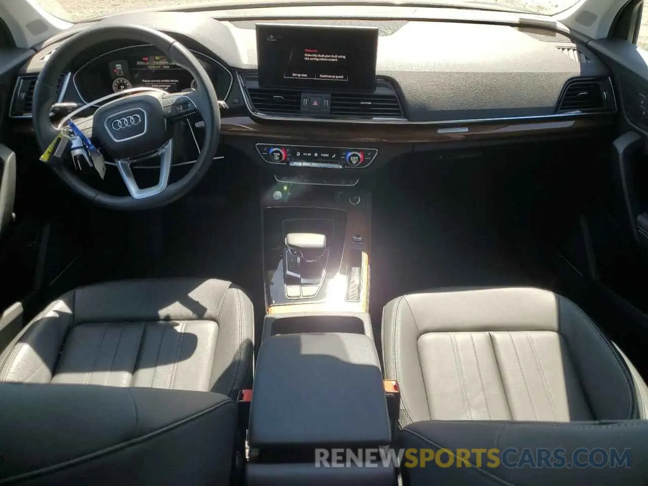 8 fotografías del automóvil dañado WA1EAAFY2P2131588 AUDI Q5 2023
