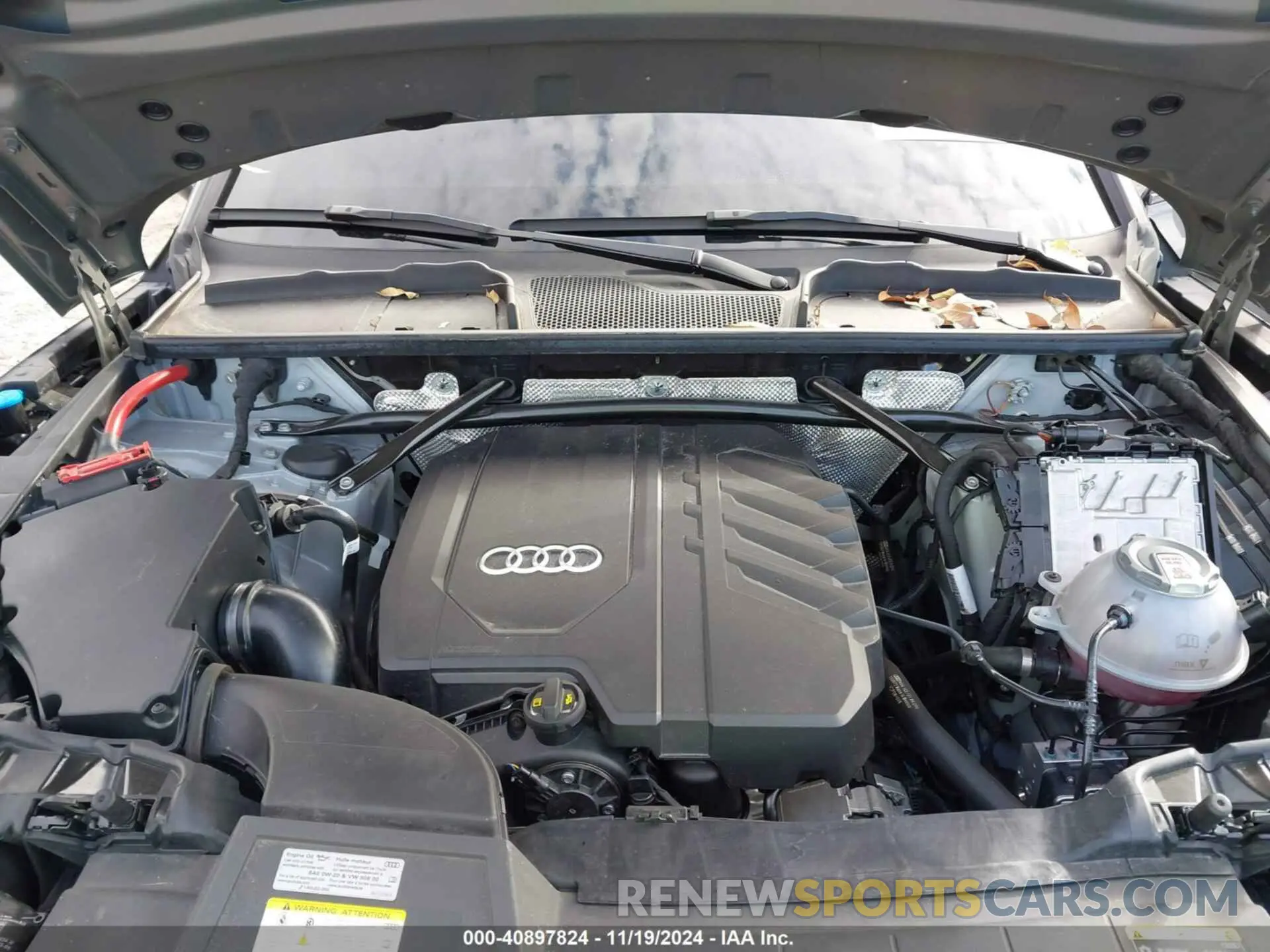 10 fotografías del automóvil dañado WA1EAAFY2P2192276 AUDI Q5 2023