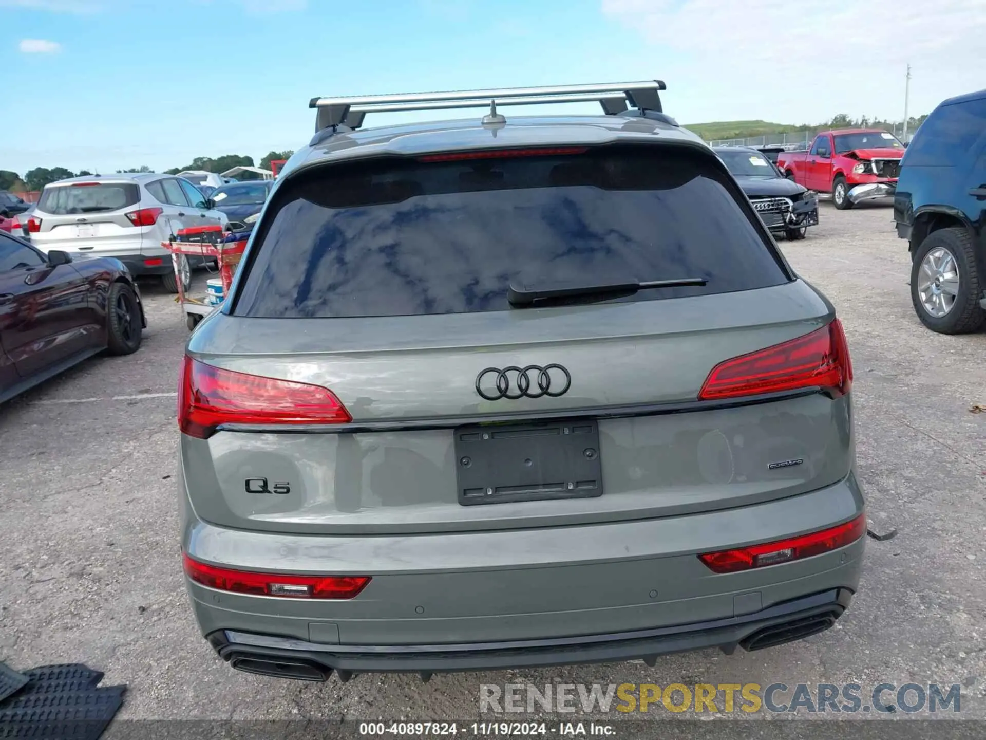 16 fotografías del automóvil dañado WA1EAAFY2P2192276 AUDI Q5 2023