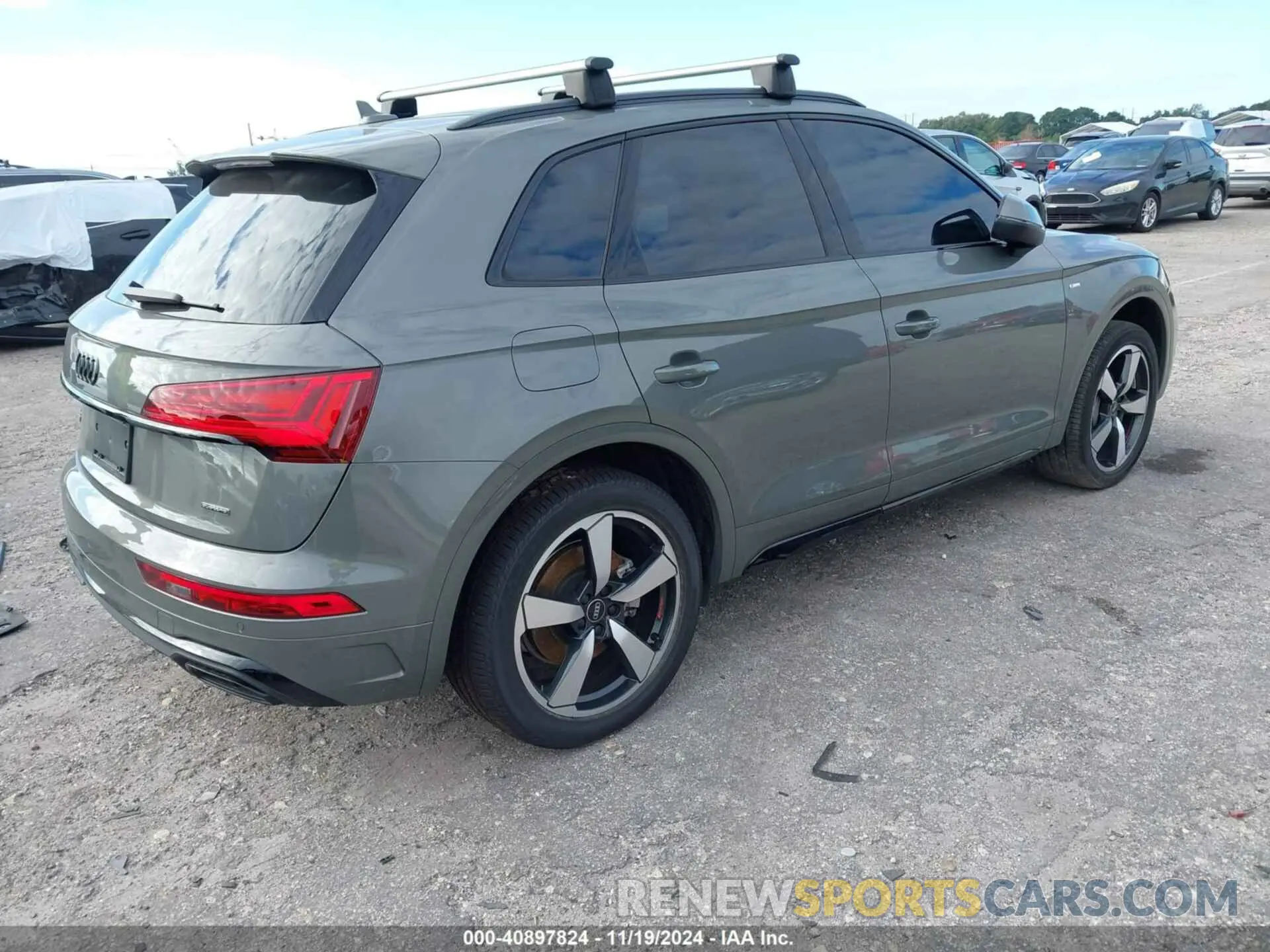 4 fotografías del automóvil dañado WA1EAAFY2P2192276 AUDI Q5 2023