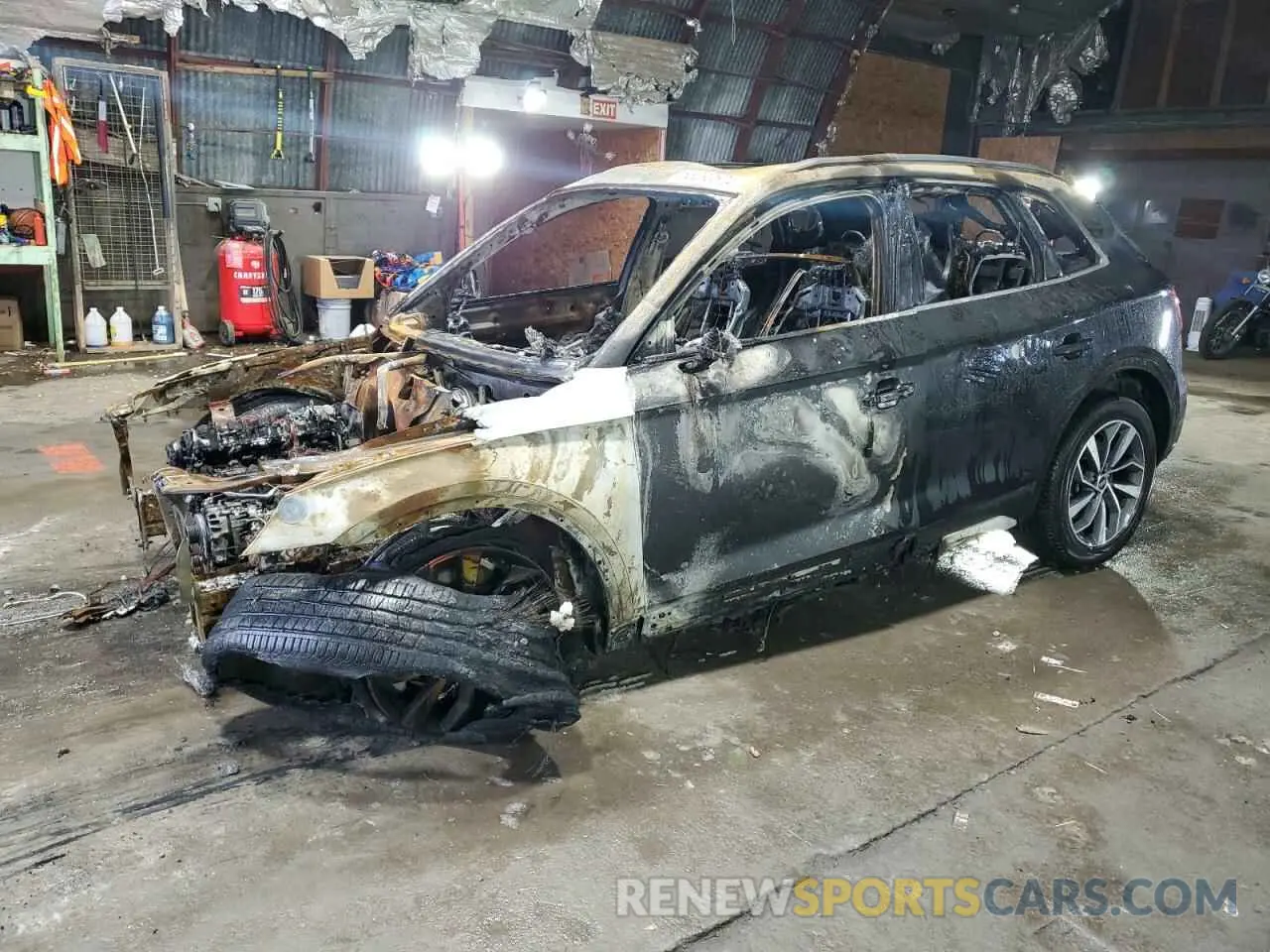1 fotografías del automóvil dañado WA1EAAFY3P2038868 AUDI Q5 2023