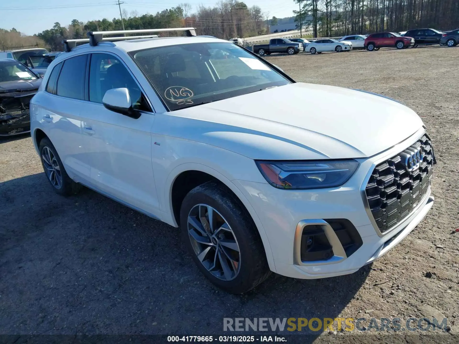 1 fotografías del automóvil dañado WA1EAAFY3P2116212 AUDI Q5 2023