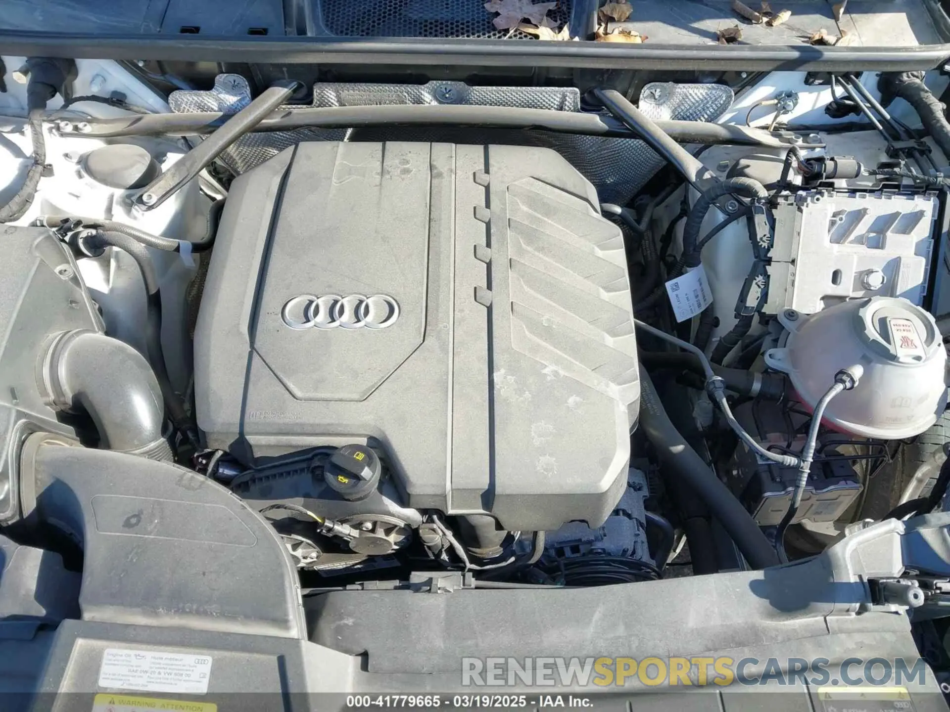 10 fotografías del automóvil dañado WA1EAAFY3P2116212 AUDI Q5 2023