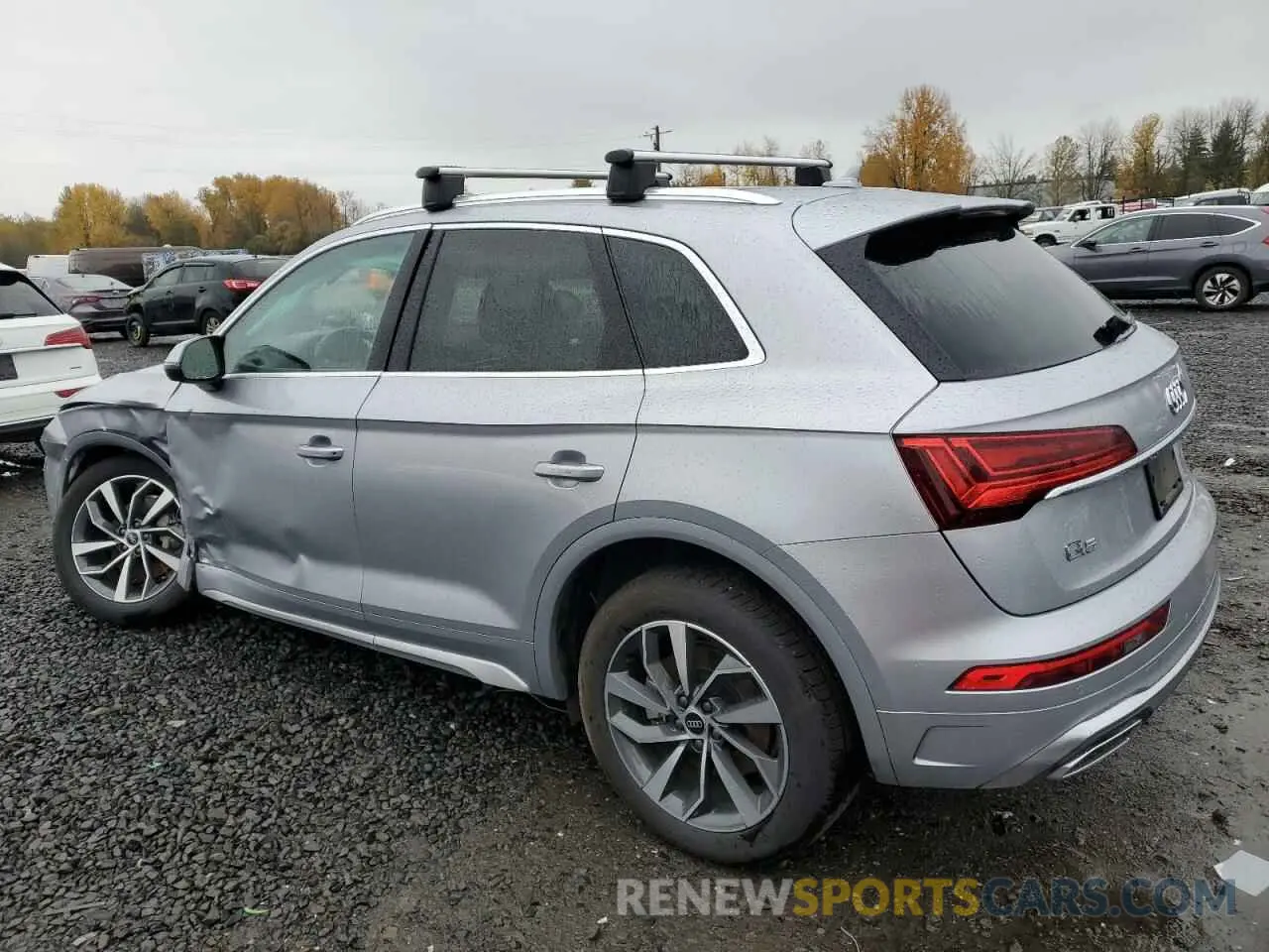 2 fotografías del automóvil dañado WA1EAAFY3P2118848 AUDI Q5 2023