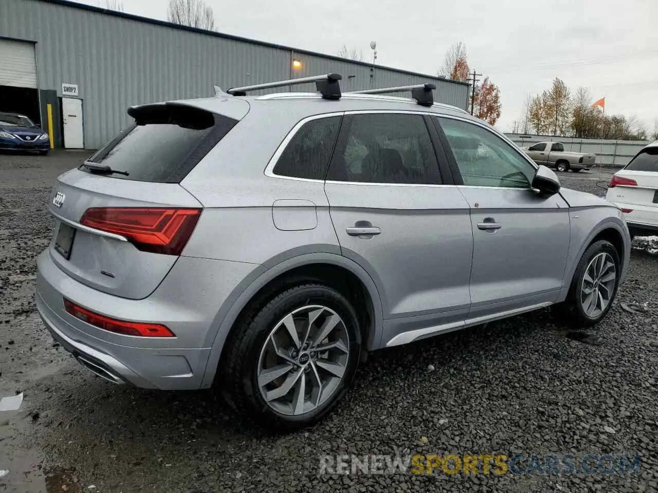 3 fotografías del automóvil dañado WA1EAAFY3P2118848 AUDI Q5 2023