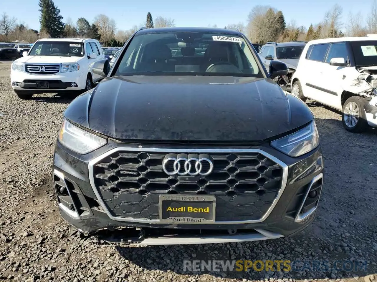 5 fotografías del automóvil dañado WA1EAAFY4P2011470 AUDI Q5 2023