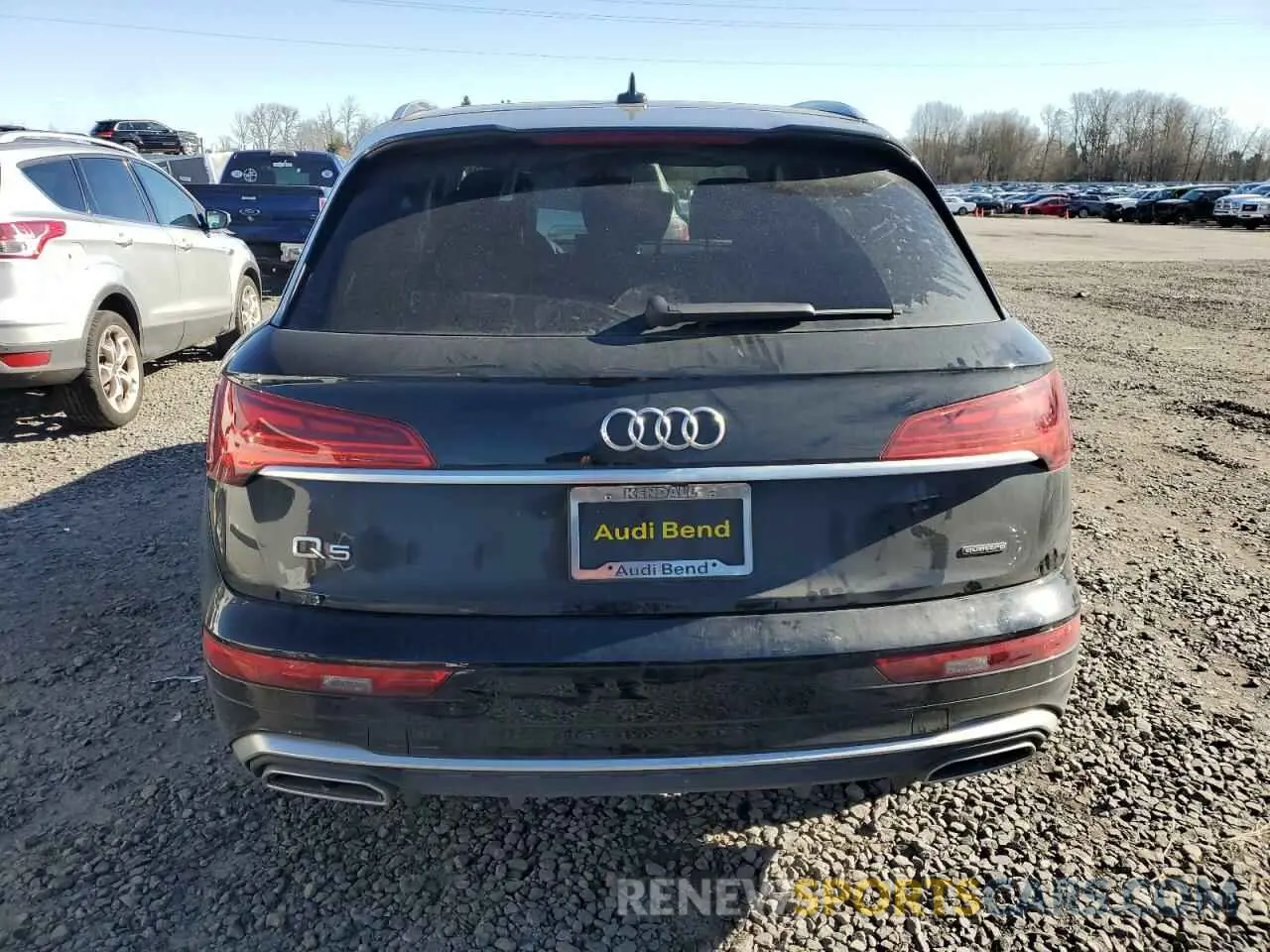 6 fotografías del automóvil dañado WA1EAAFY4P2011470 AUDI Q5 2023